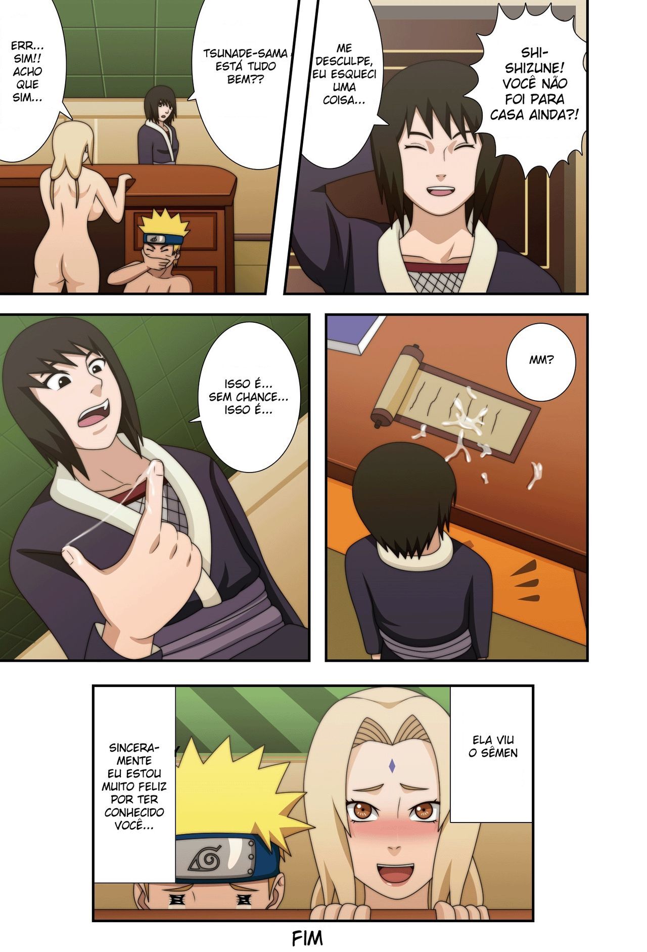 Naruto Porno: Tsunade Ninja de Peitos Grande - Página 41