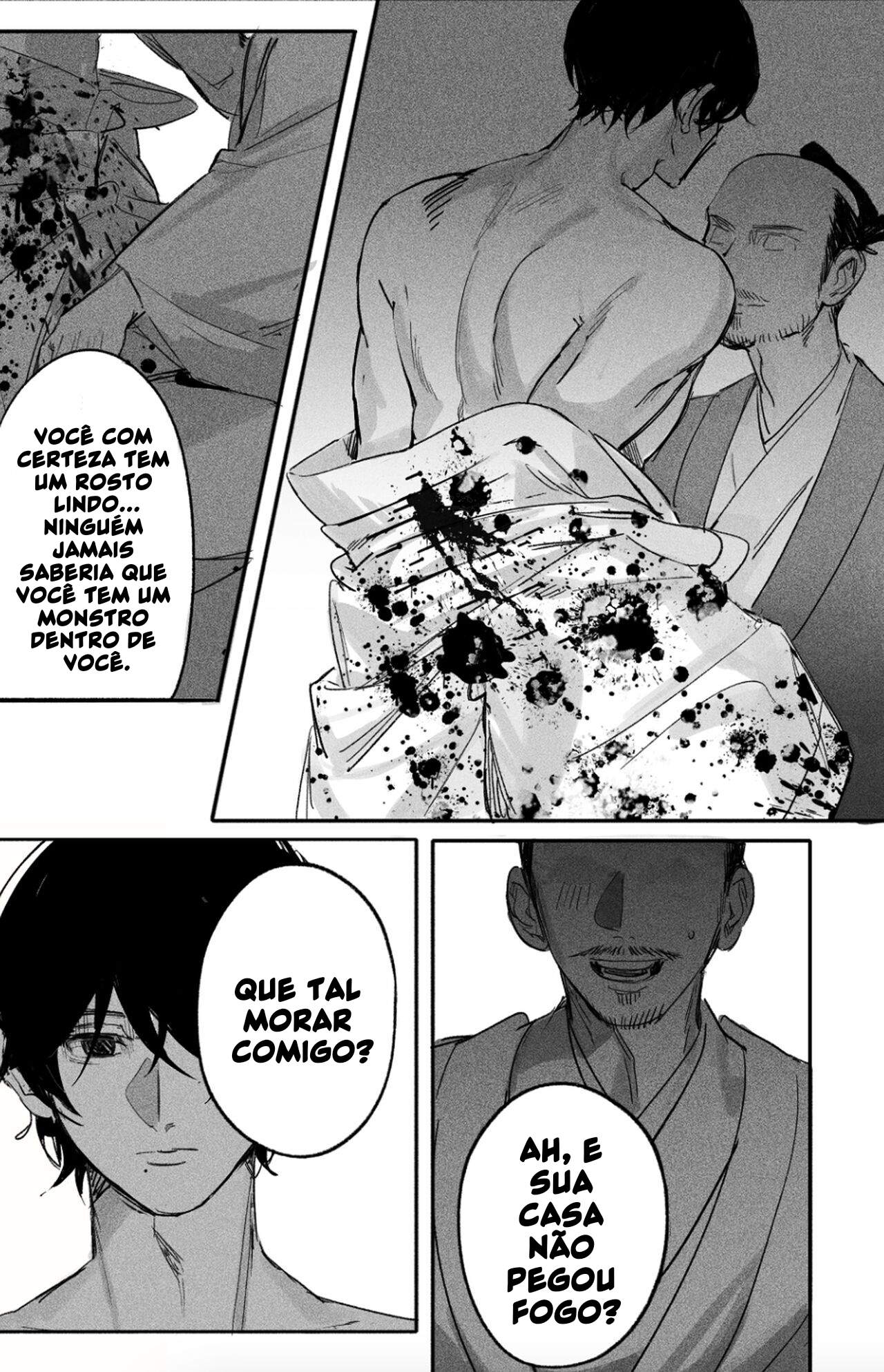 Chainsaw Man Hentai Gay: Hirofumi x Denji - Página 41
