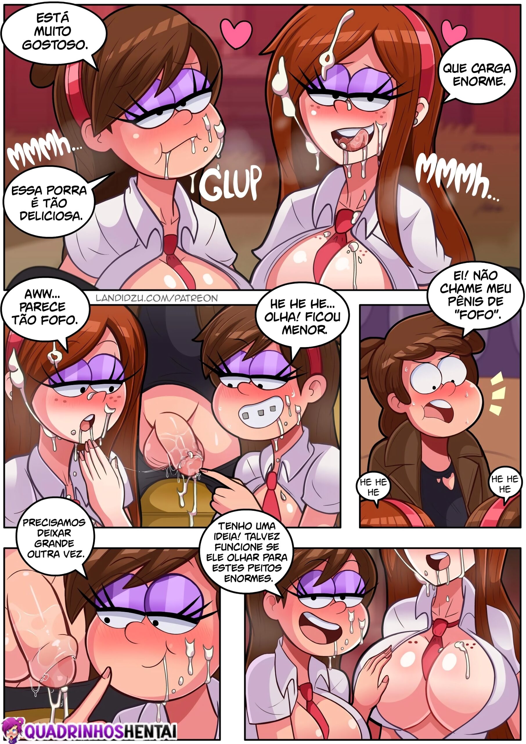 Gravity Falls HQ Hentai: Gostosuras ou Travessuras - Página 14