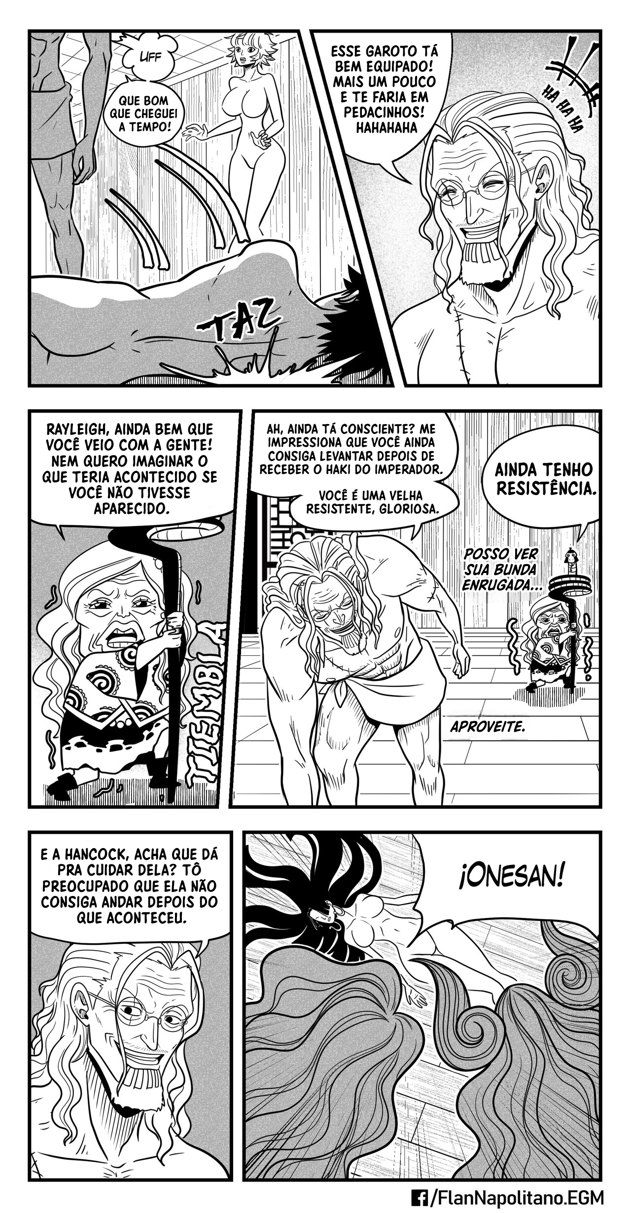 One Piece Porno: Especial Hancock x Luffy VL.02 - Página 43
