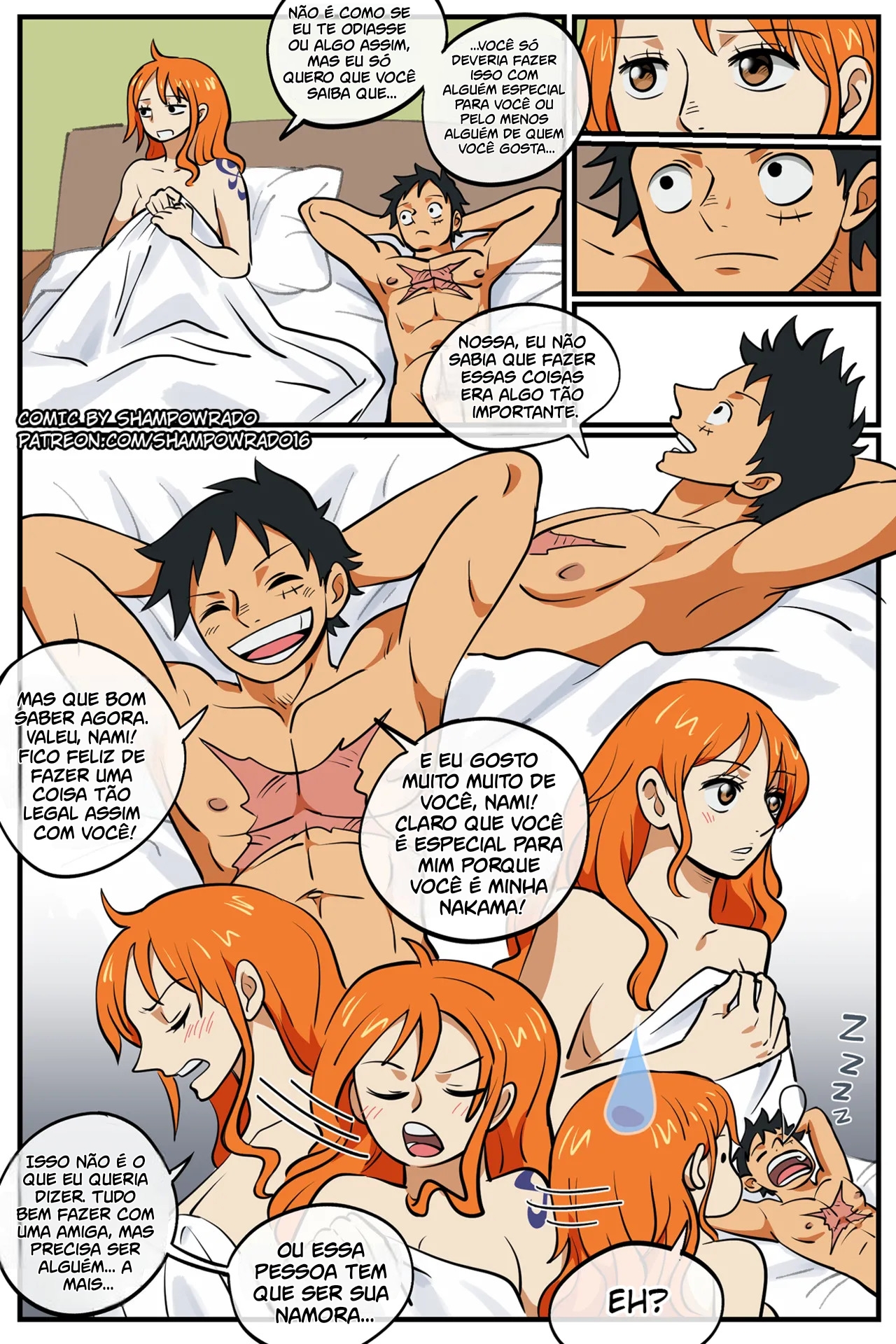 One Piece Porno: Descoberta Luffy x Nami - Página 43