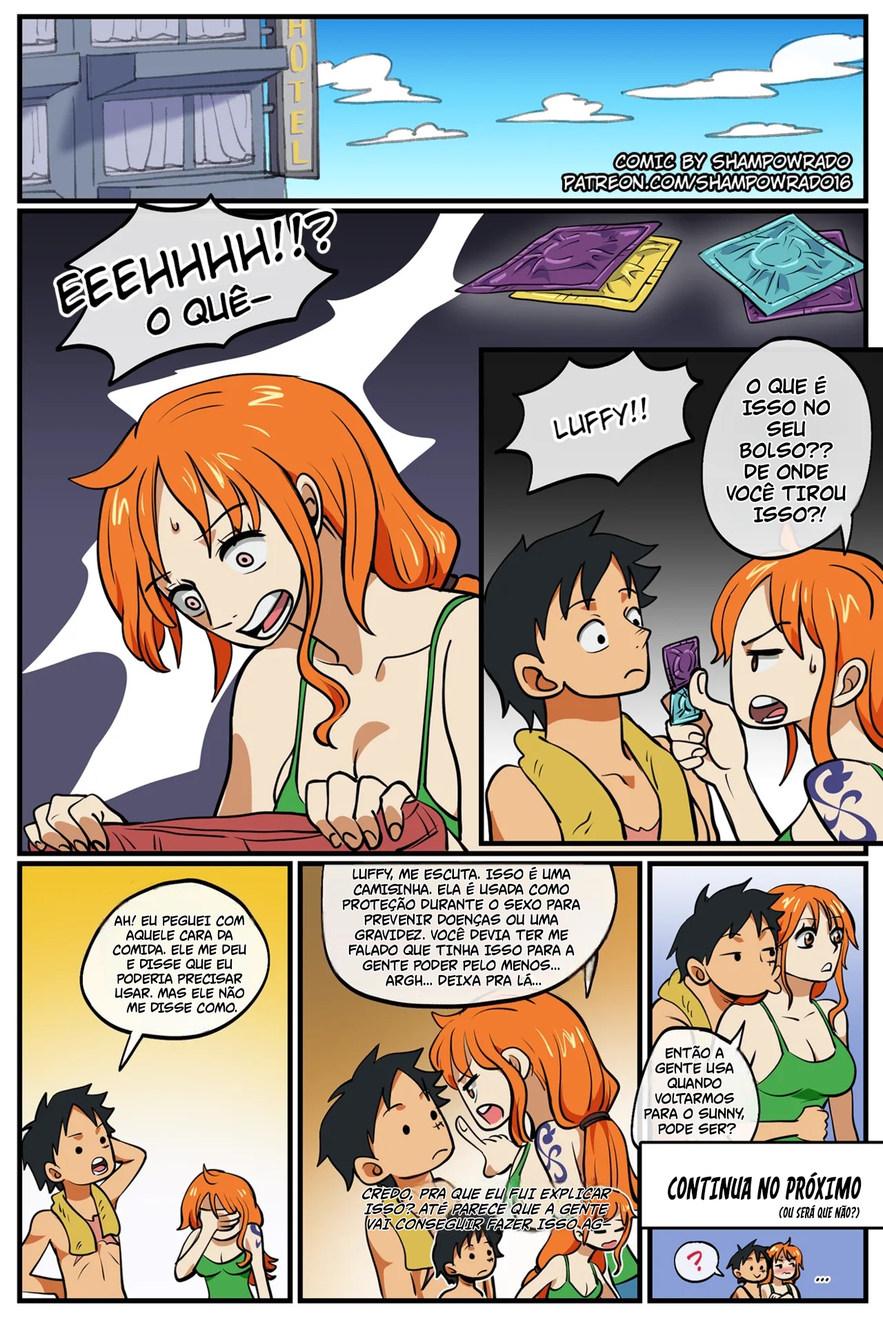 One Piece Porno: Descoberta Luffy x Nami - Página 45