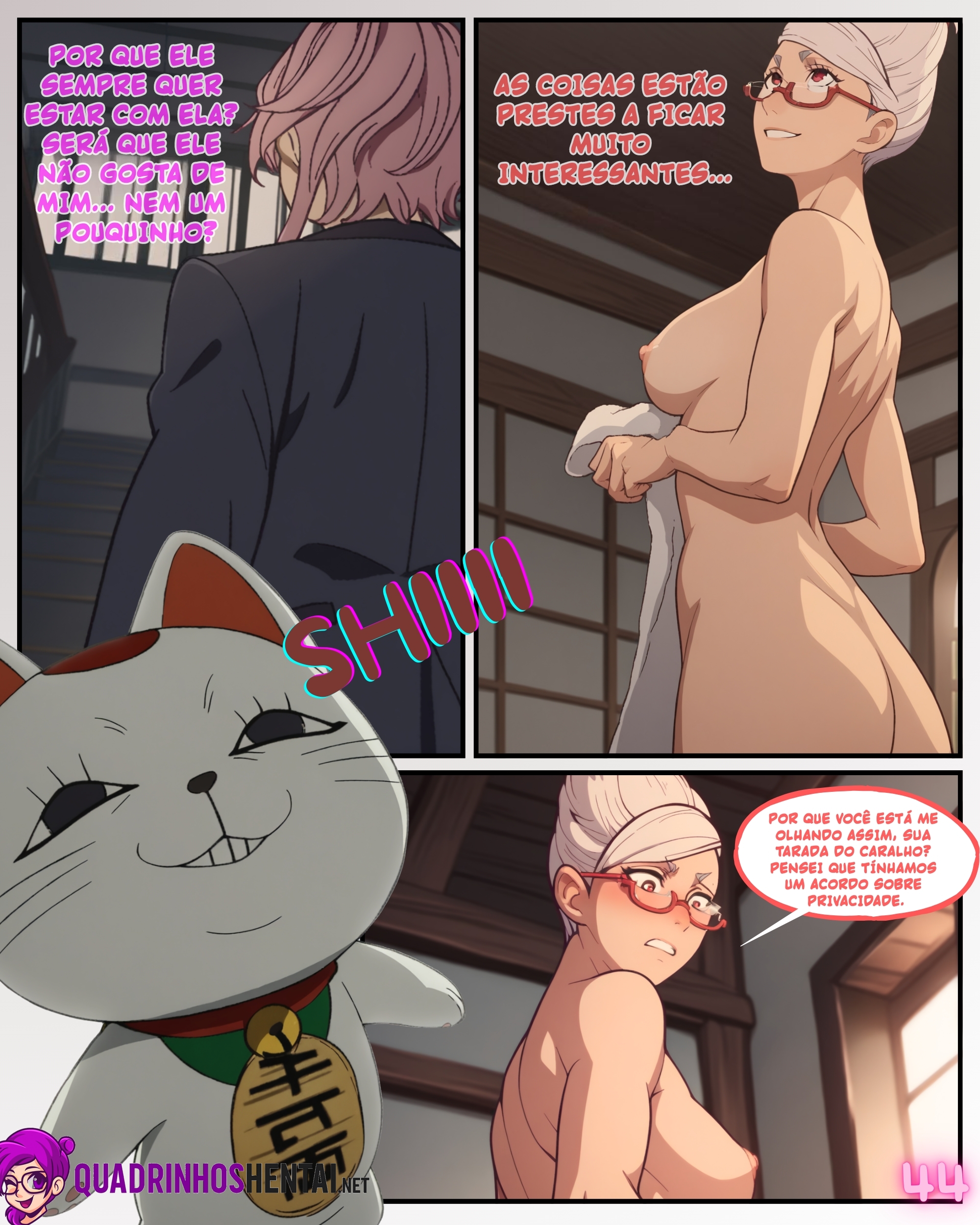 Dandadan Hentai: Pênis Recuperado - Página 45
