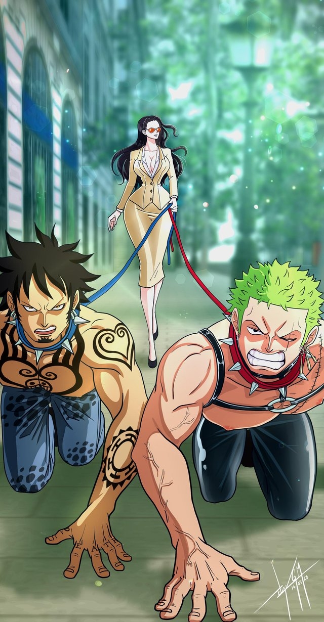 One Piece HQ Hentai: Flan Napolitan Cap.09 - Página 46
