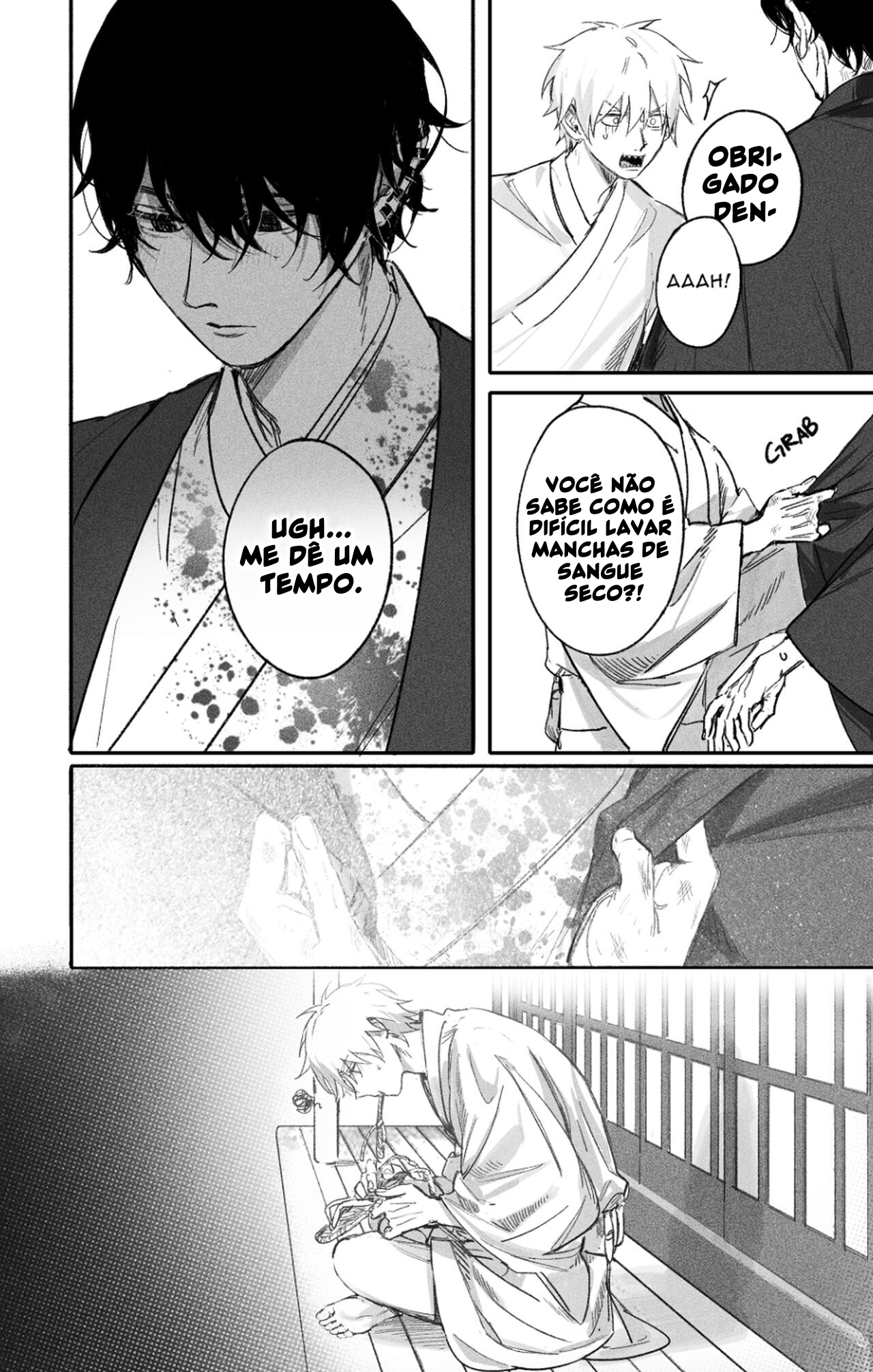 Chainsaw Man Hentai Gay: Hirofumi x Denji - Página 46