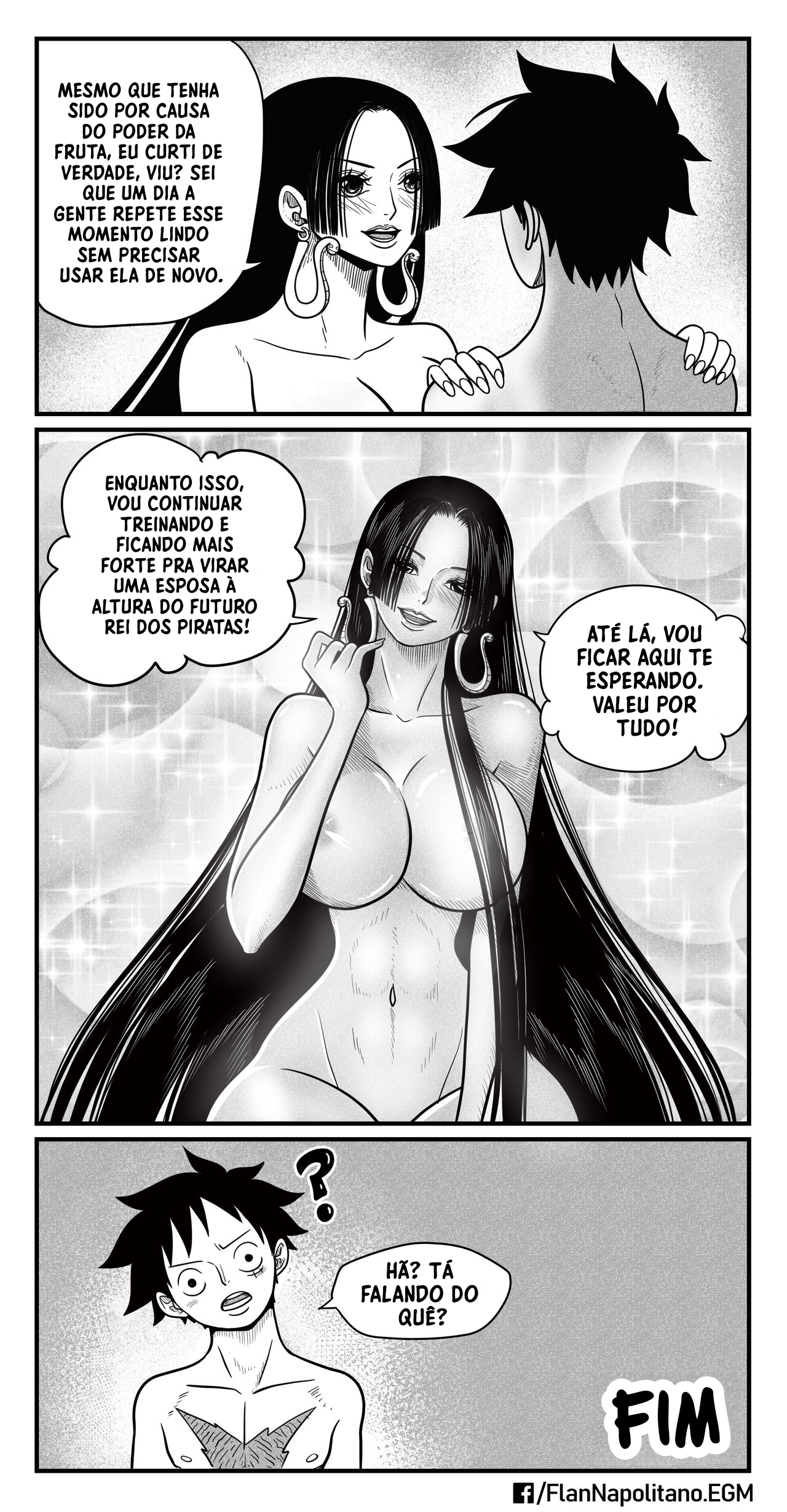 One Piece Porno: Especial Hancock x Luffy VL.02 - Página 47