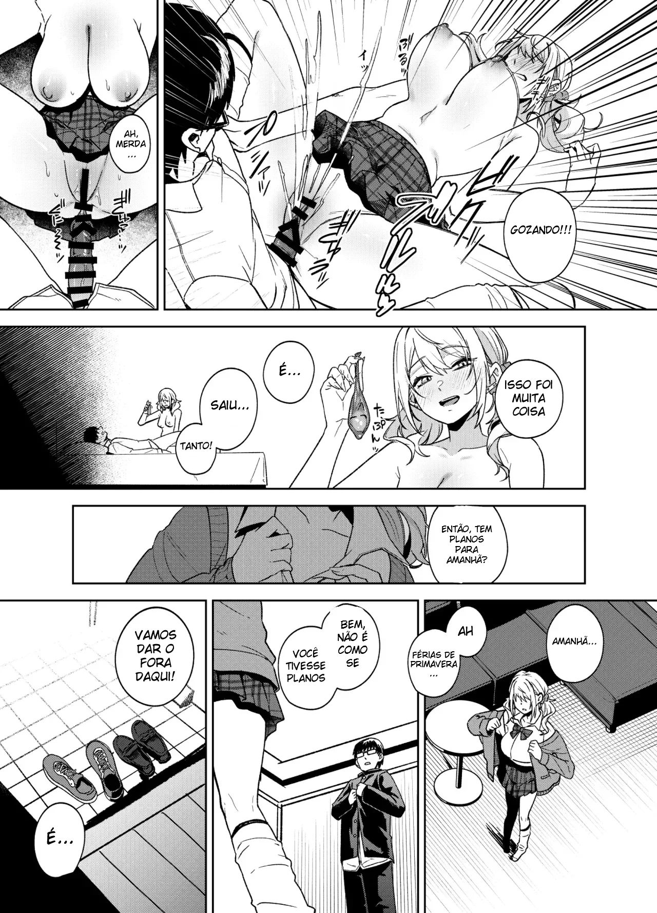A Gyaru Desocupada Não Gosta Muito de Mim - Página 48