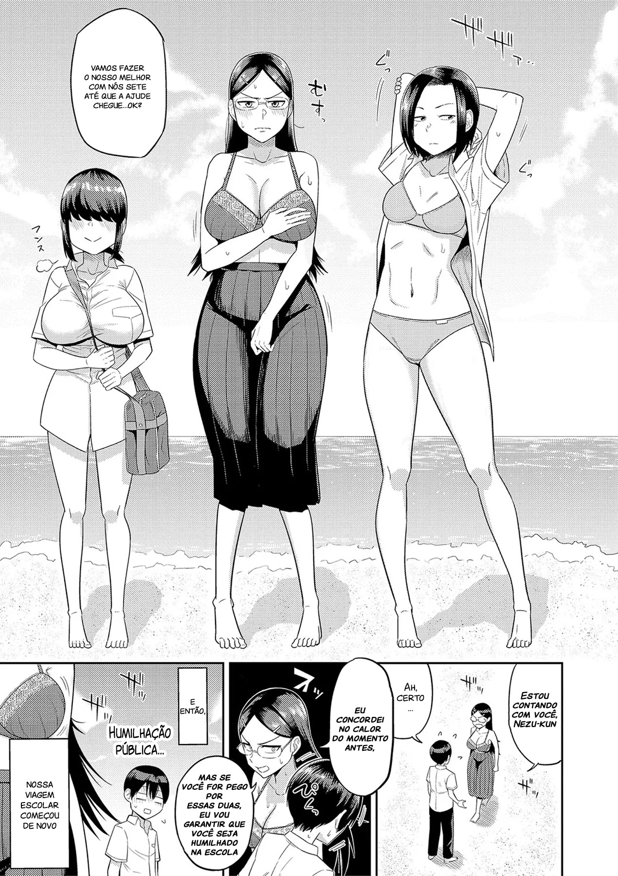 Vida de Harem Em Uma Ilha Cheia De Mulheres - Página 48