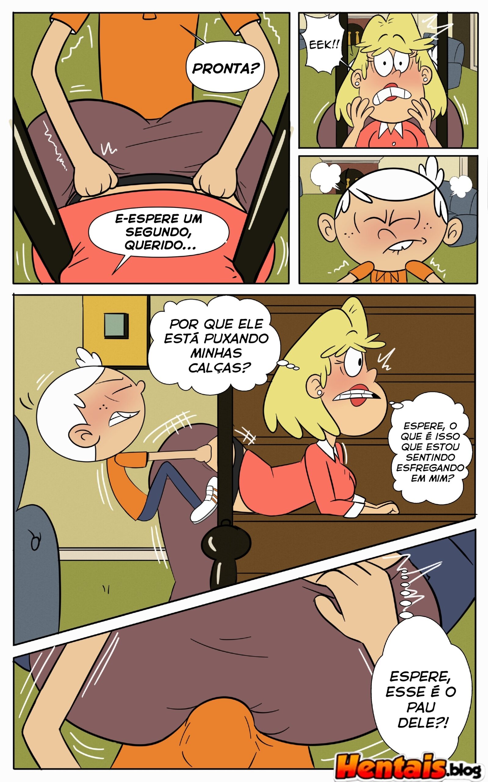 The Loud House Erótico: Rita Em Uma Enrascada - Página 5