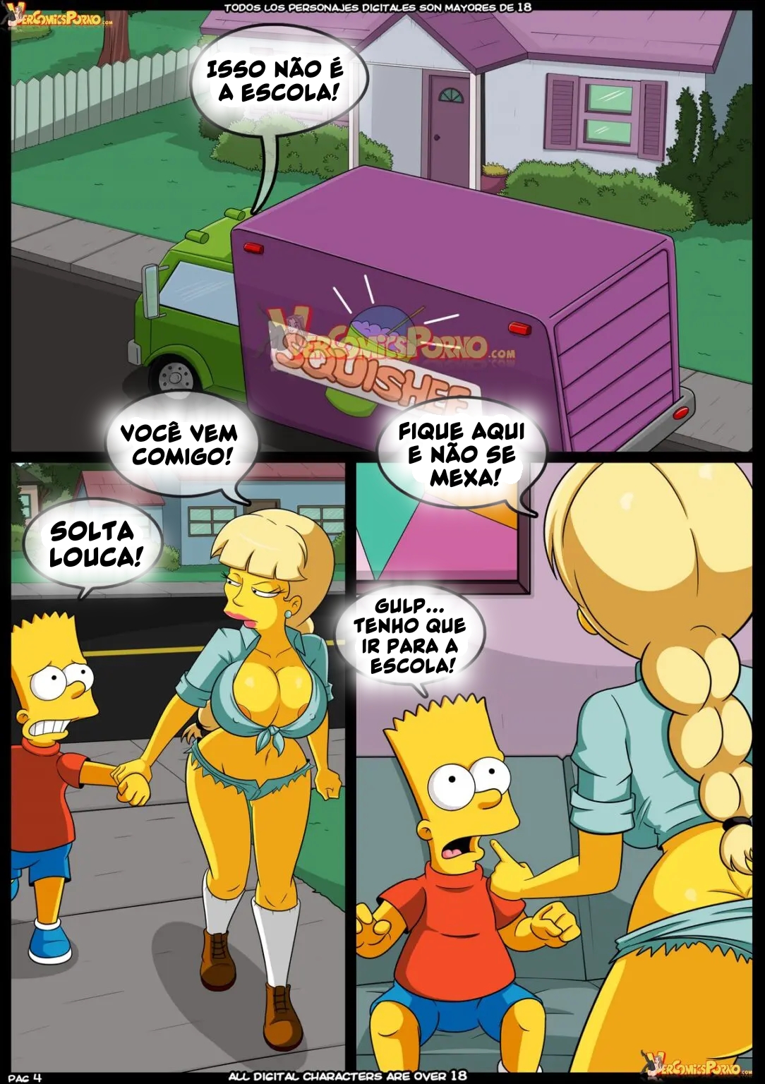 Os Simpsons Porno: Velhos Costumes VL.09 - Página 5