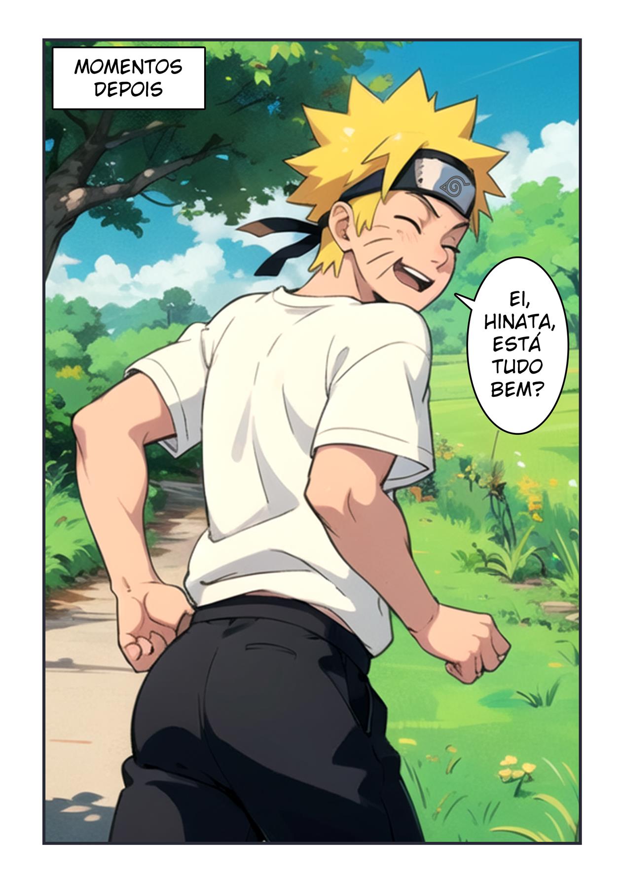 Fodendo a Hinata na Casa Abandonada - Página 5