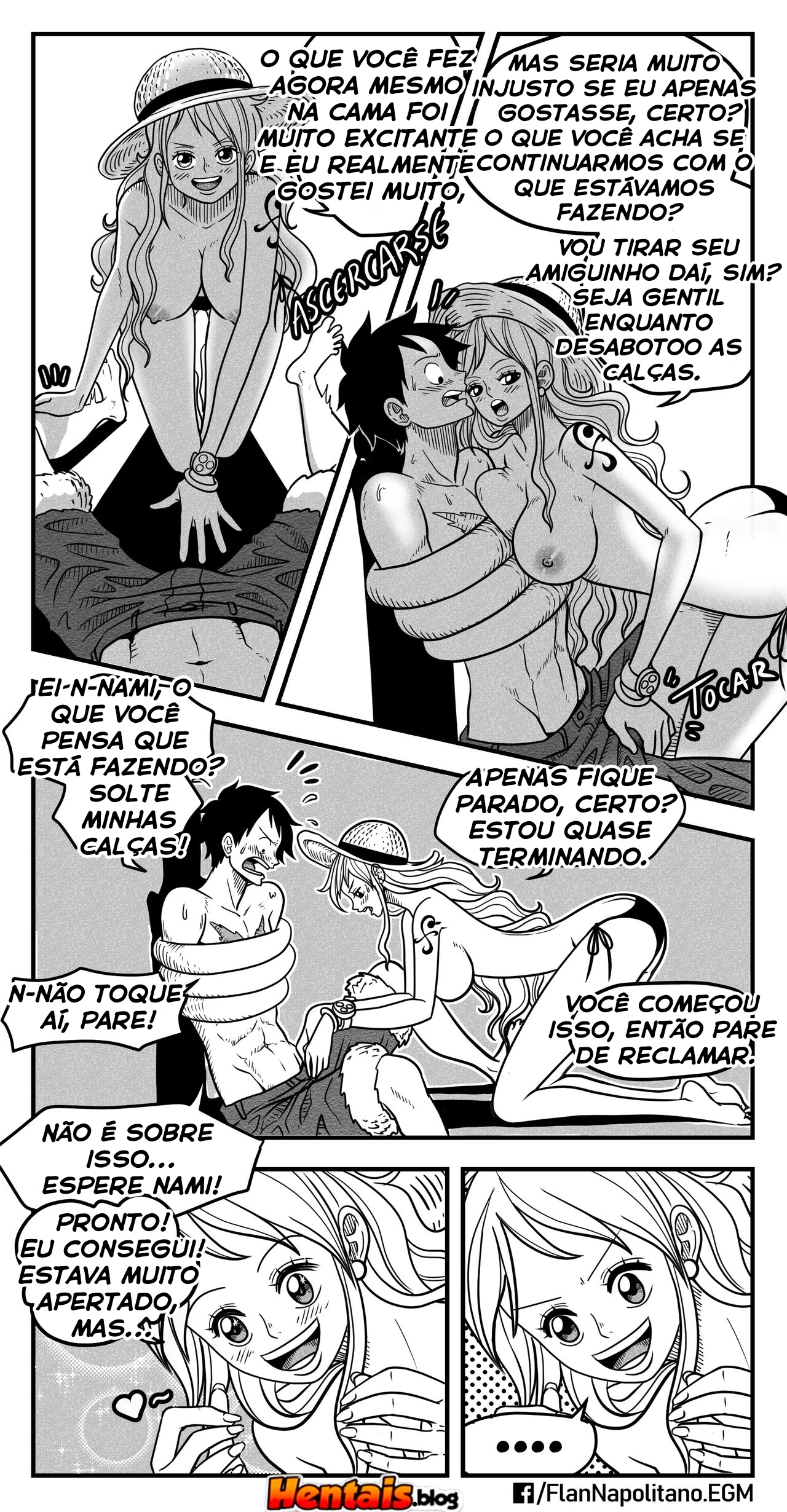 One Piece HQ Hentai: Flan Napolitan Cap.02 - Página 5