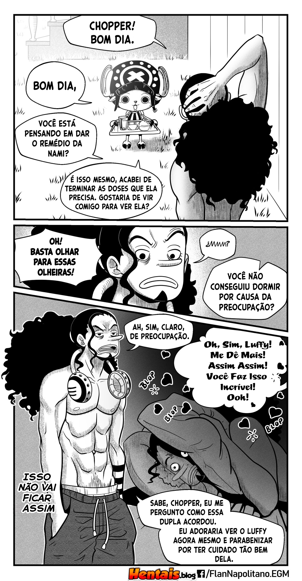 One Piece HQ Hentai: Flan Napolitan Cap.04 - Página 5