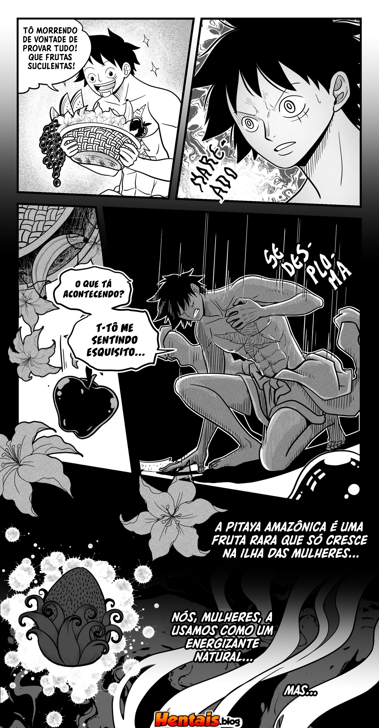 One Piece Porno: Especial Hancock x Luffy VL.02 - Página 5