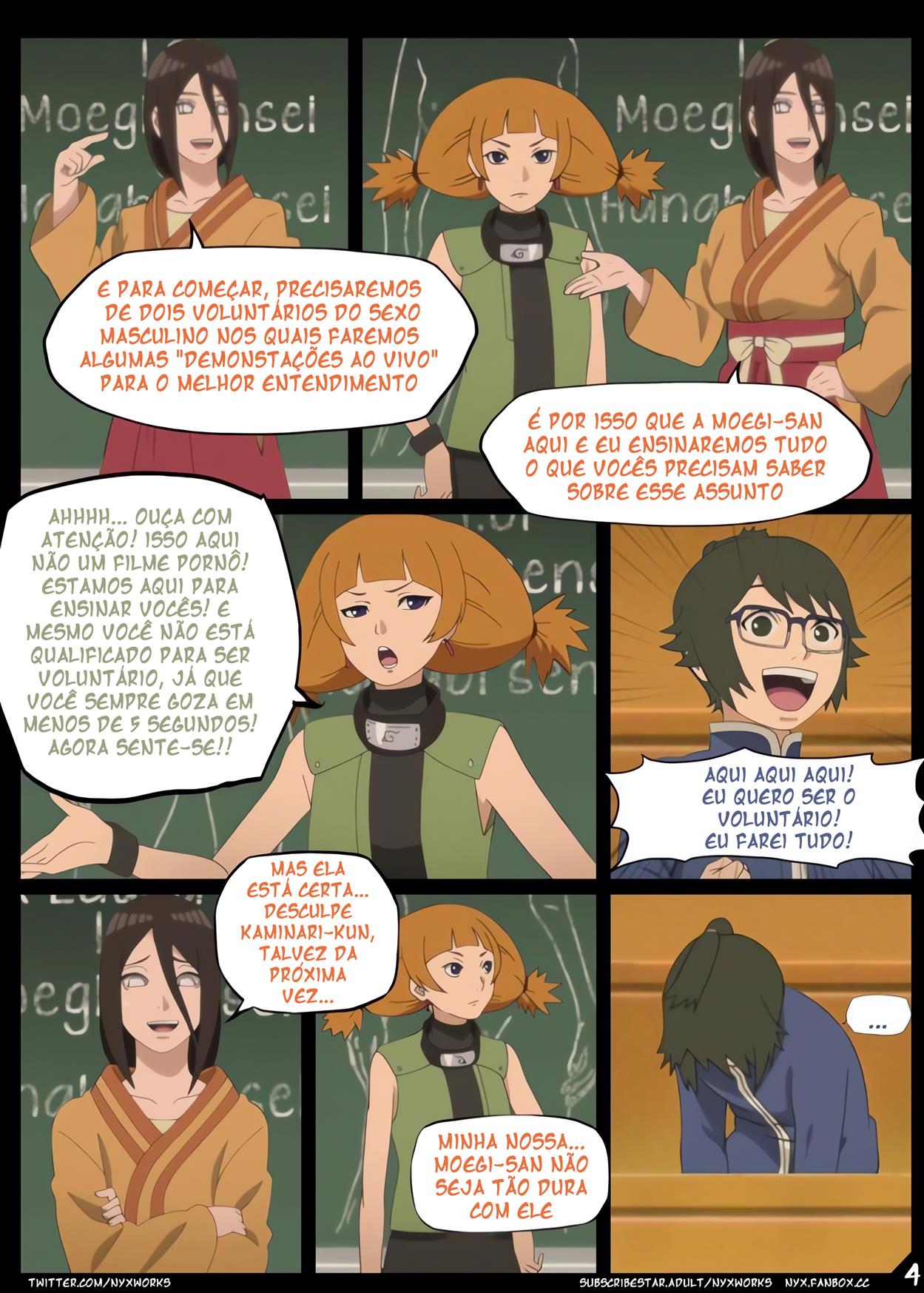 Educação sexual das kunoichis - Página 5