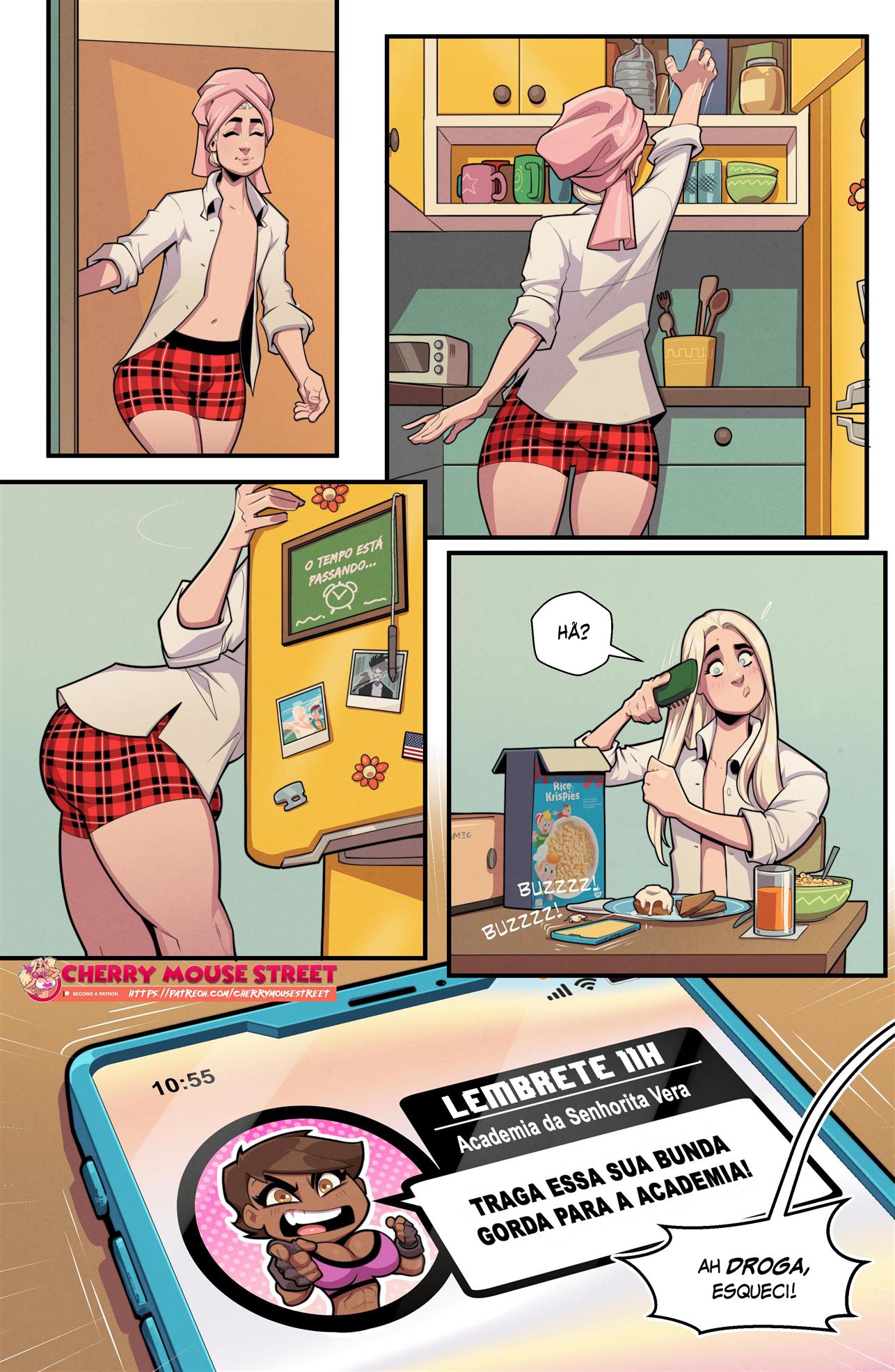 Um dia na vida de Izzy - Página 5