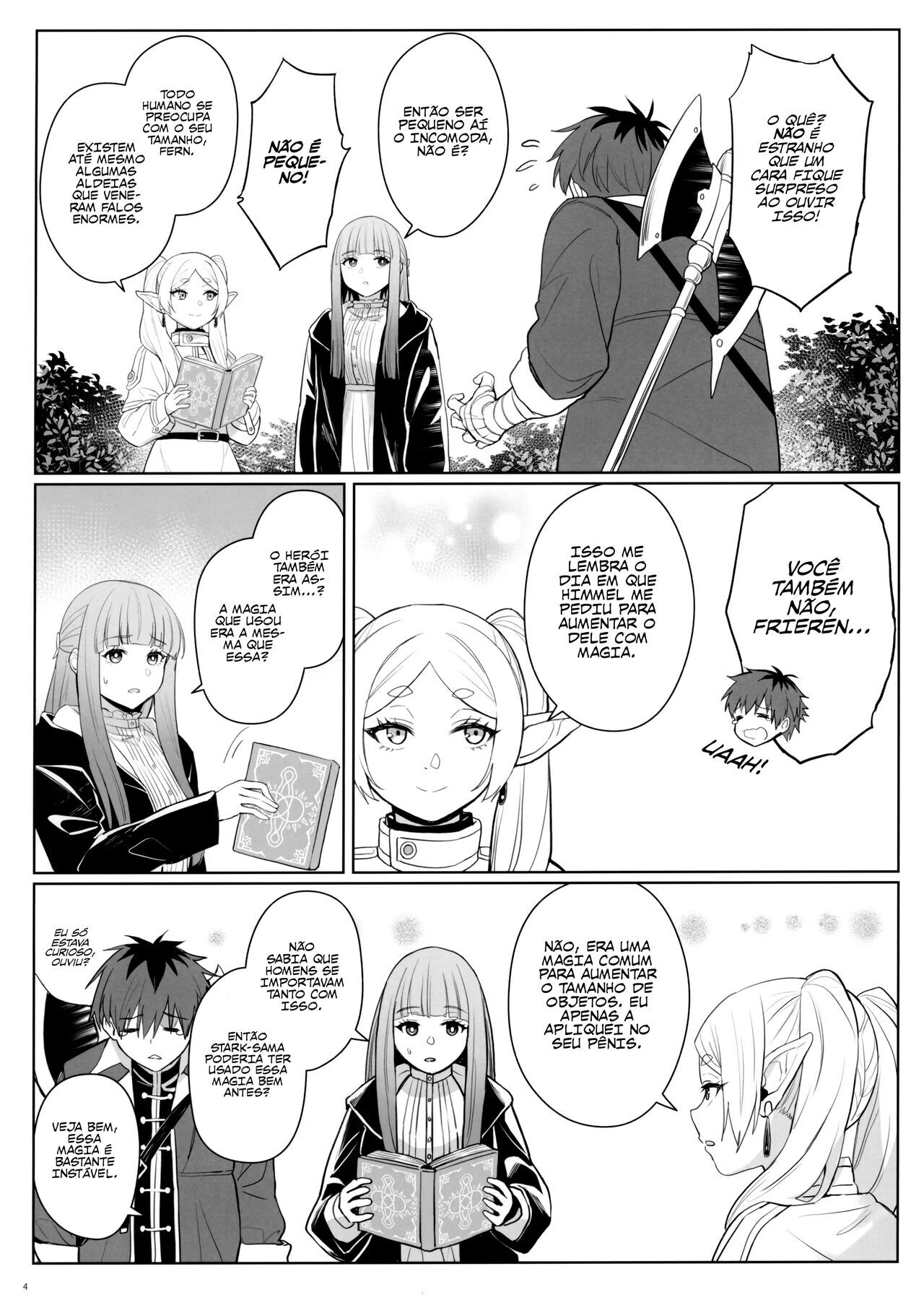 Sousou No Frieren Porno: Magia Para Aumentar o Pênis - Página 5