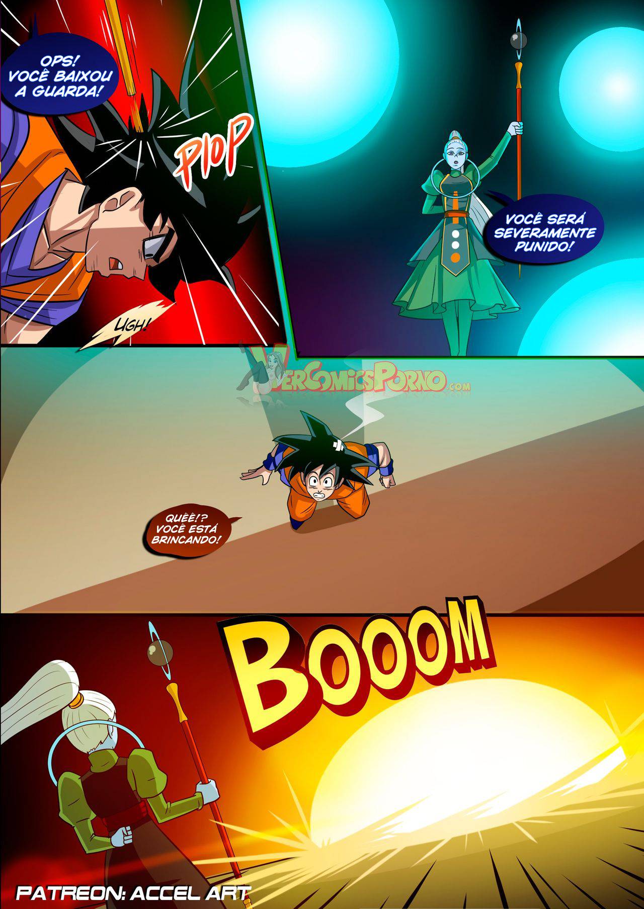 Dragon Ball Porno: Treinamento Especial Para Goku - Página 5