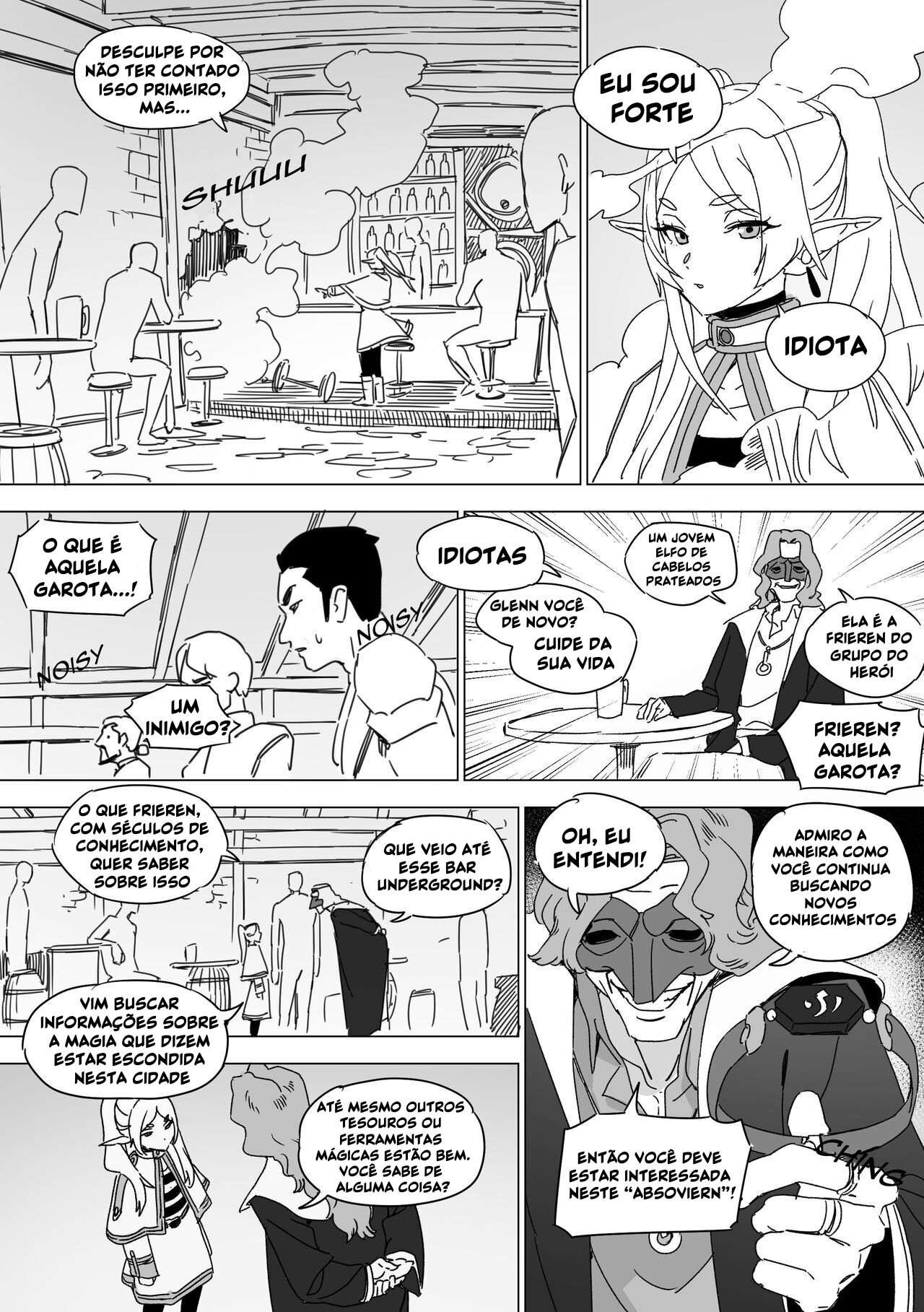 Sousou no Frieren HQ Hentai: Frieren Derrotada - Página 5