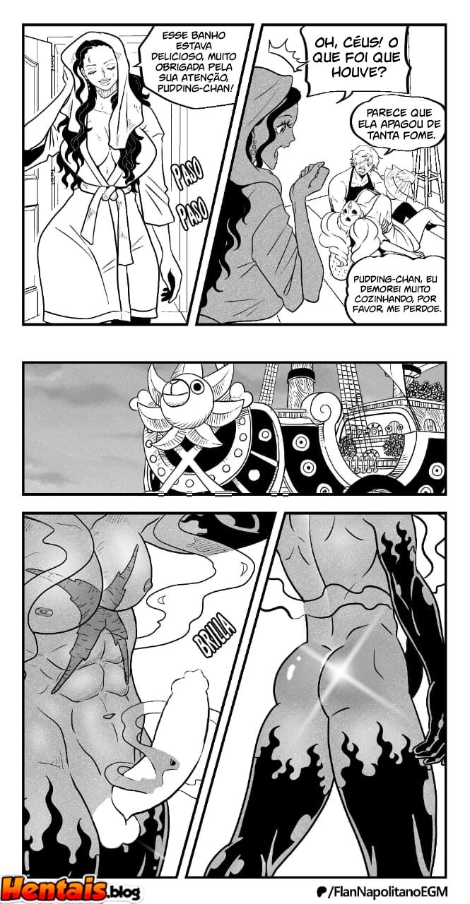 One Piece HQ Hentai: Flan Napolitan Cap.12 - Página 5