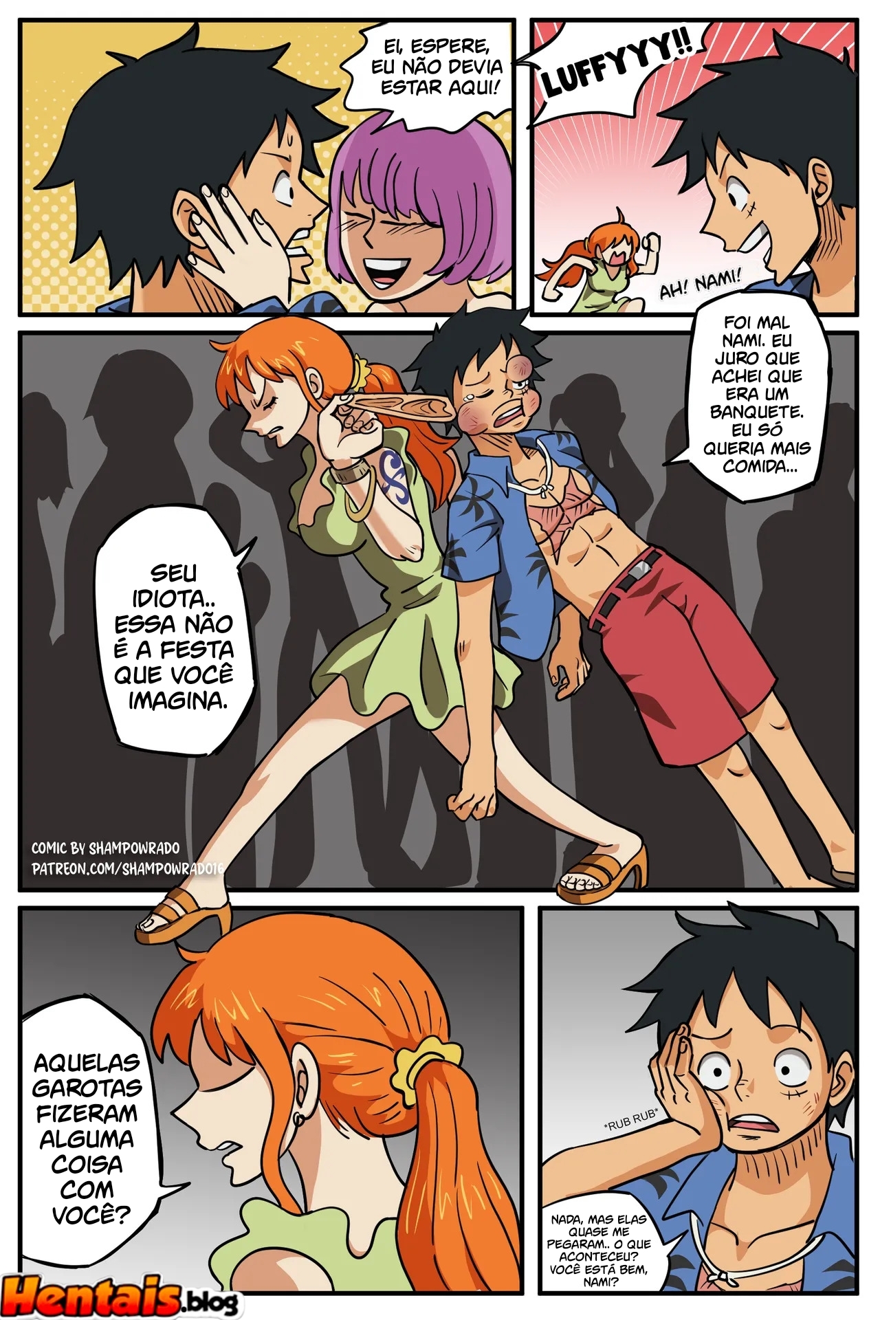 One Piece Porno: Descoberta Luffy x Nami - Página 5