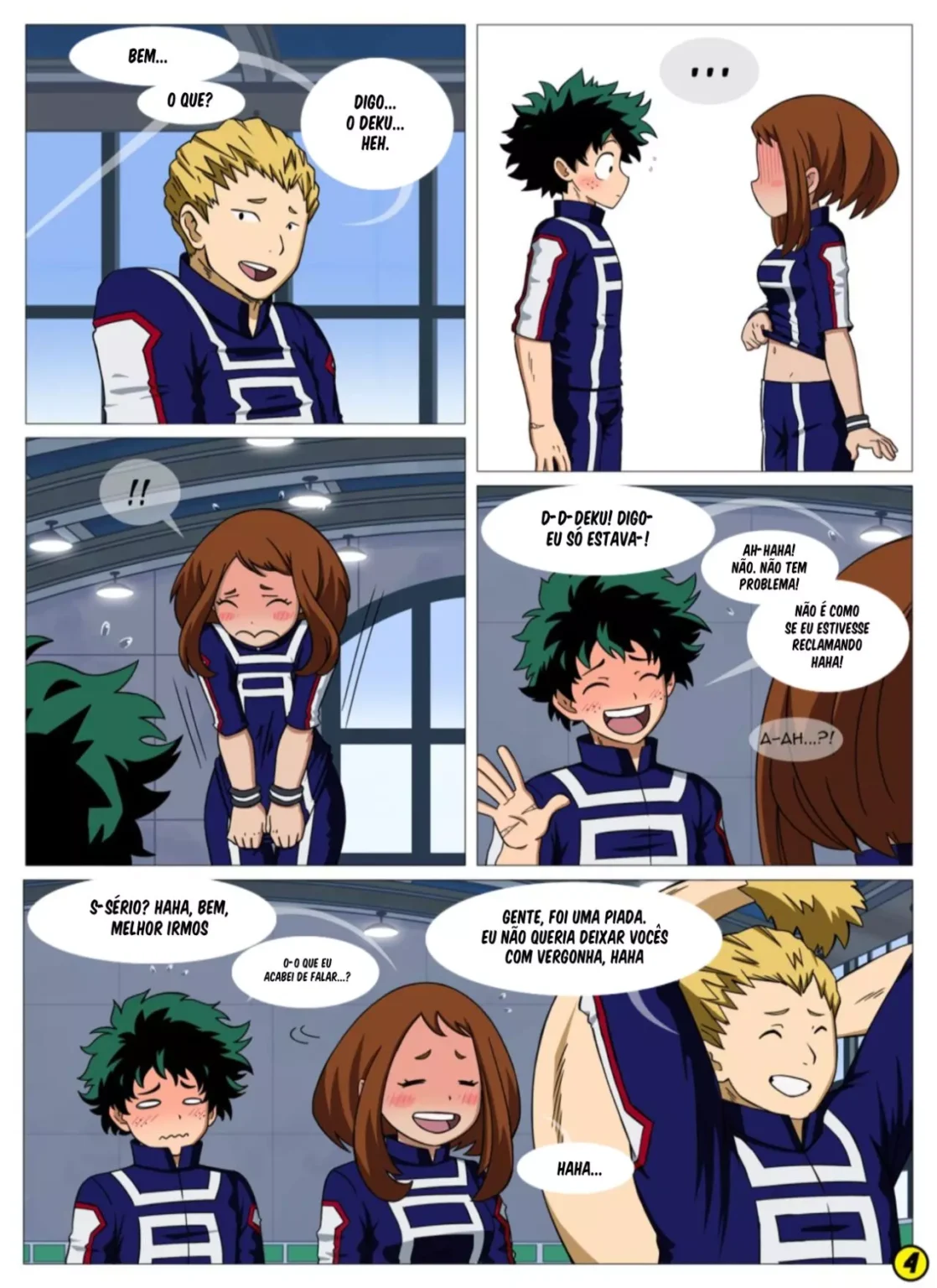 Boku No Hero Porno: Vejo Você No Hero Academia - Página 5