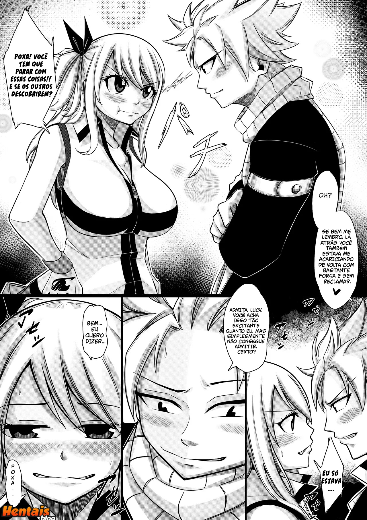 Fairy Tail Hentai: Calor de fada Cap.02 - Página 5