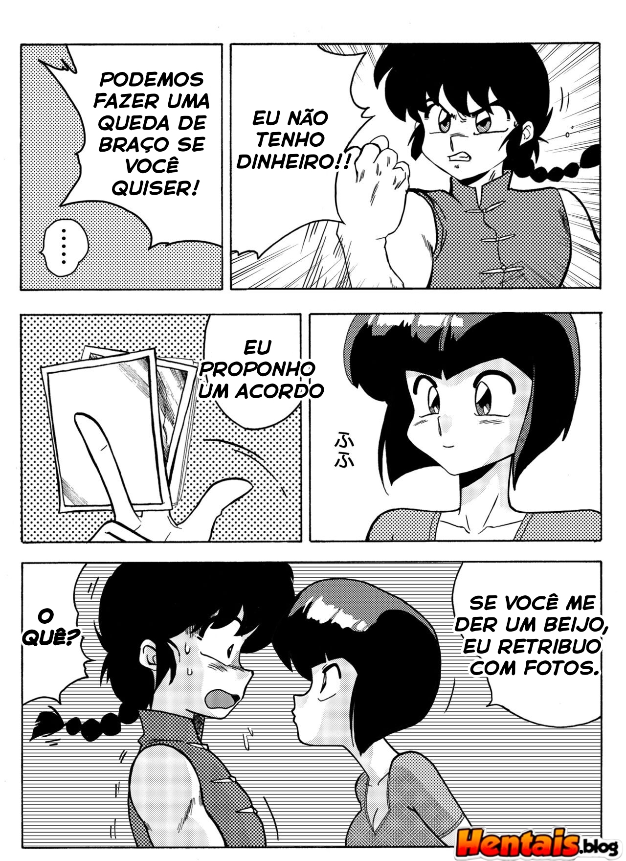 Ranma 1/2 HQ Hentai: Acordo de Nabiki - Página 5