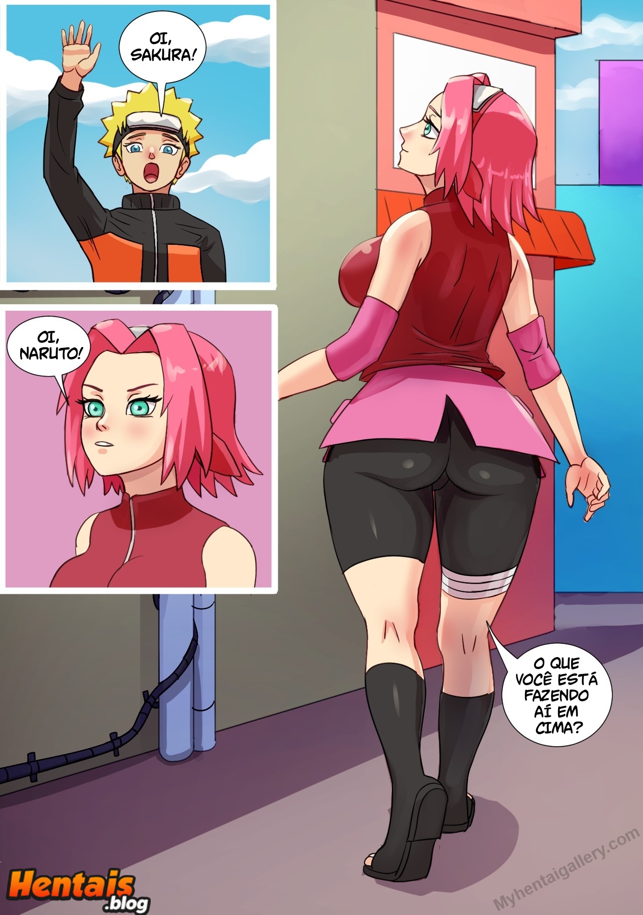 Naruto HQ Porno: Sakura e Naruto - Página 5