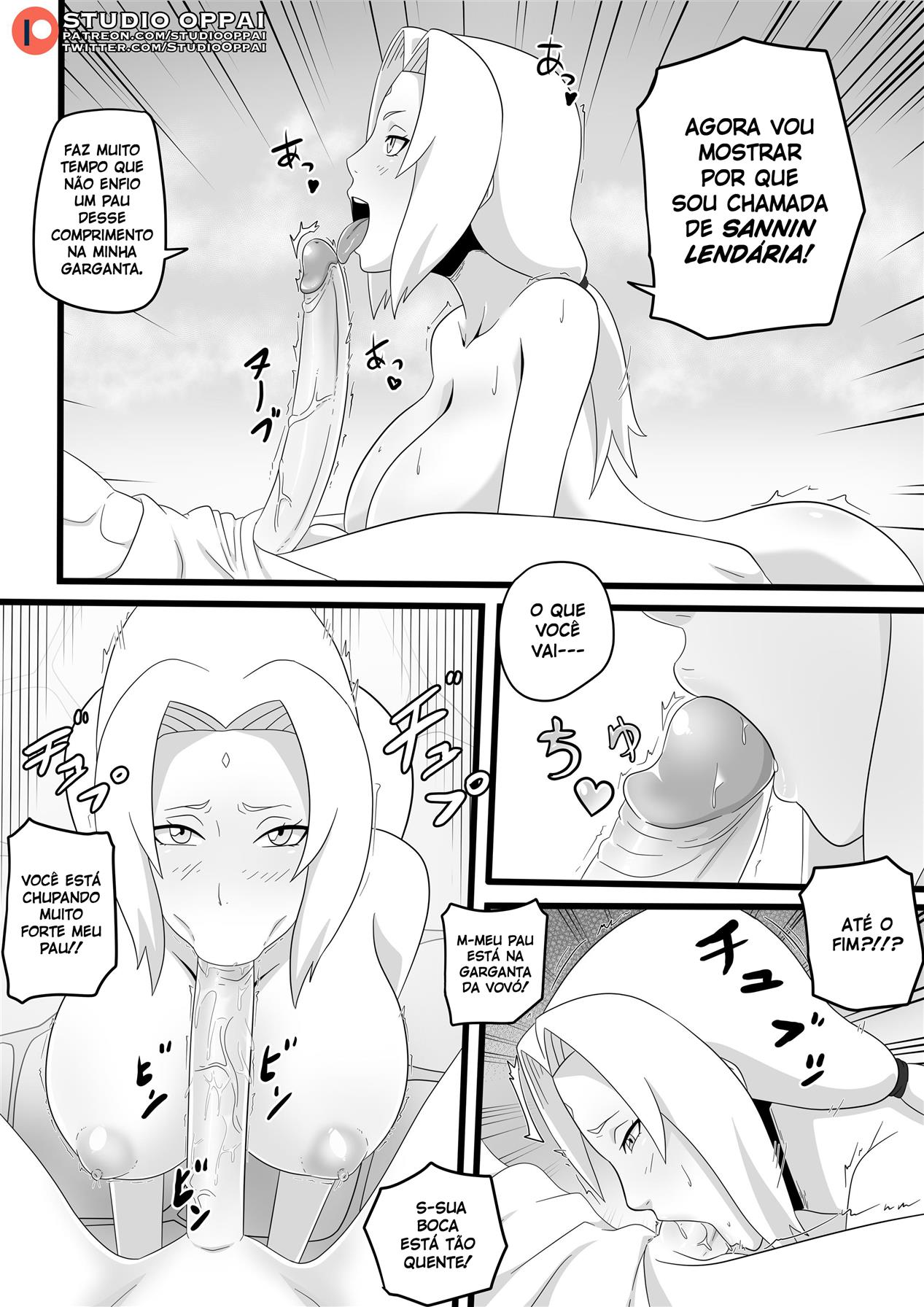 Seduzido pela Tsunade nas Fontes Termais - Página 5