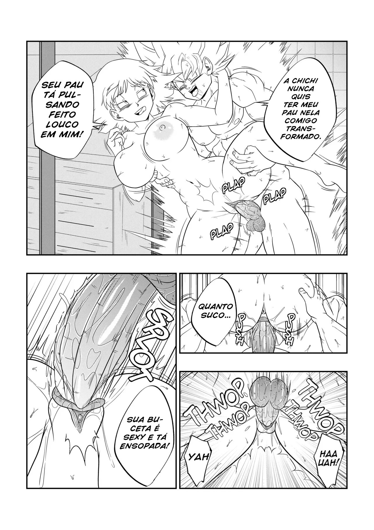 Dragon Ball: UM SOGRO BÊBADO - Página 50