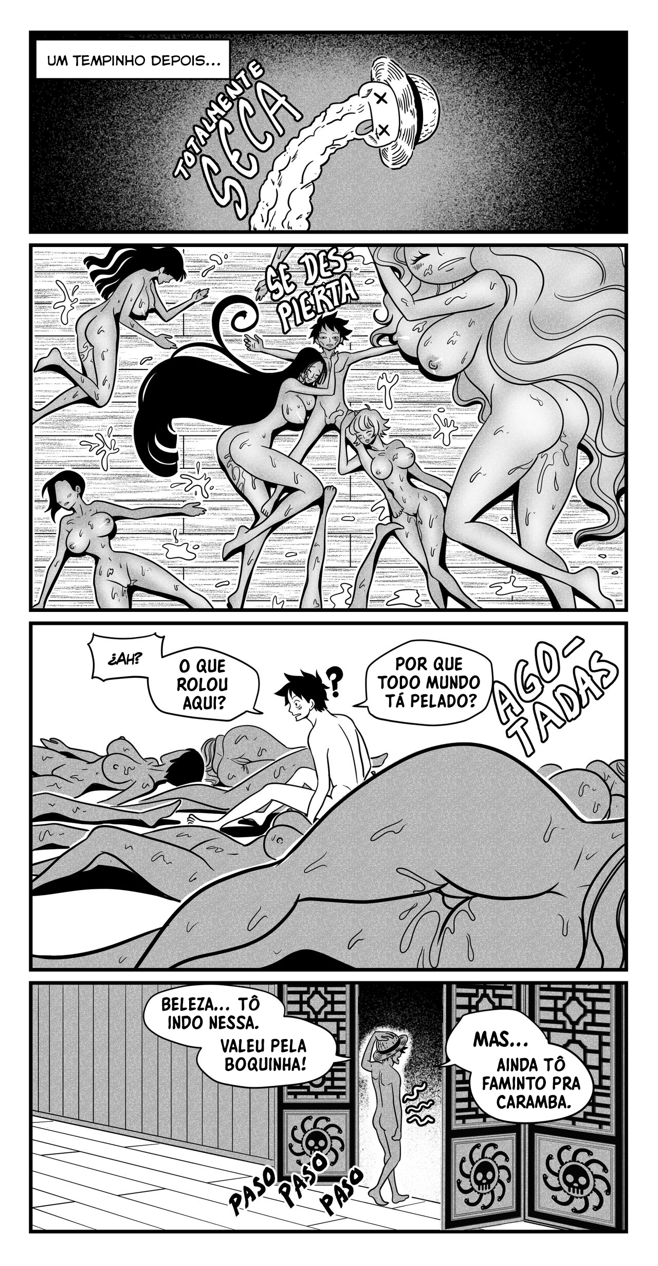 One Piece Porno: Especial Hancock x Luffy VL.02 - Página 52