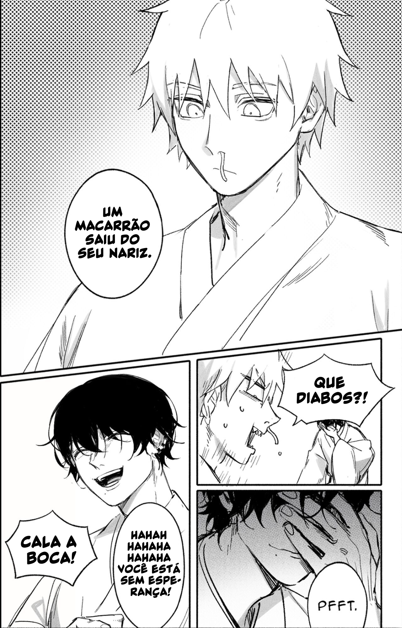 Chainsaw Man Hentai Gay: Hirofumi x Denji - Página 54