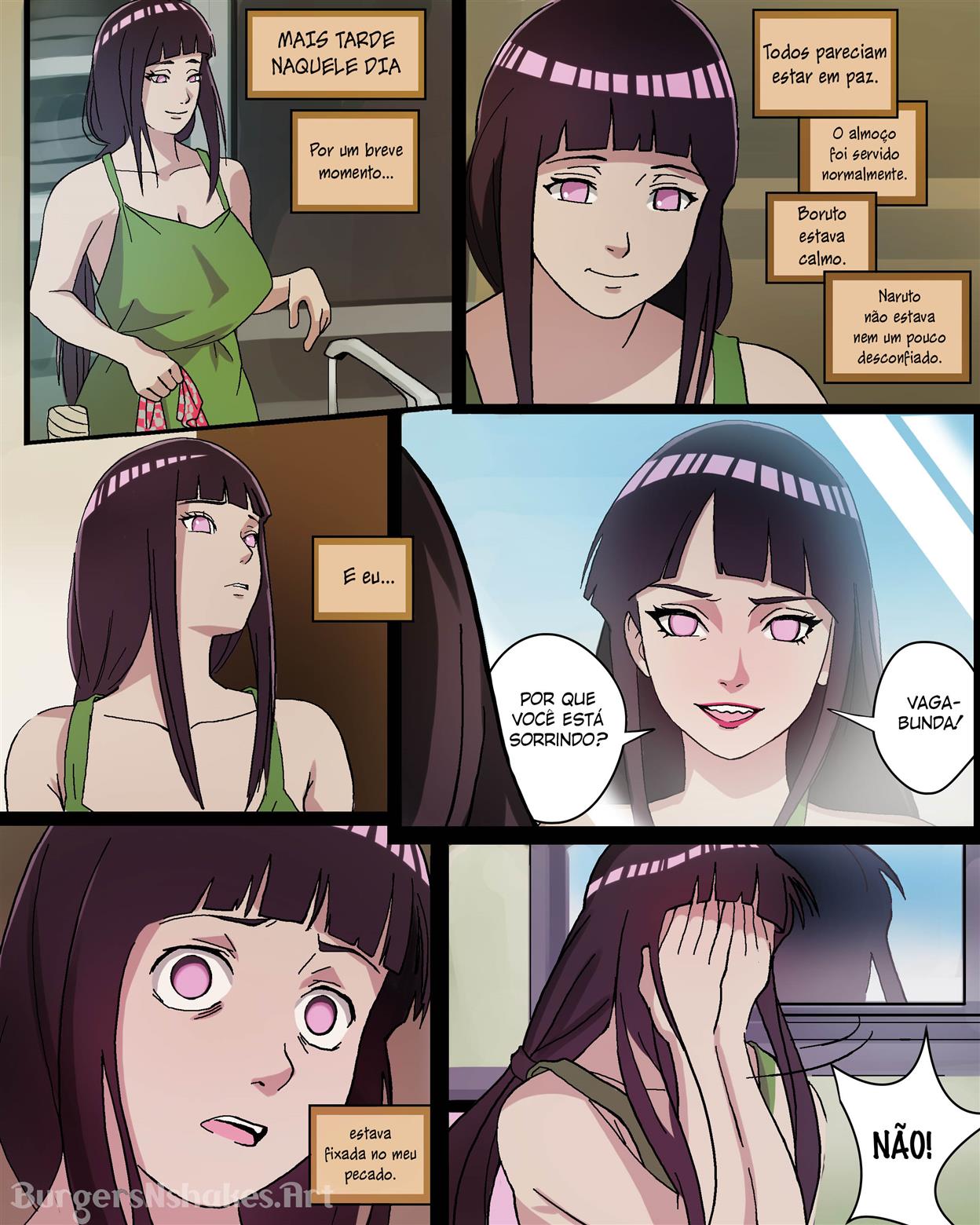 Hinata viciada no pau de Boruto 2 - Página 54