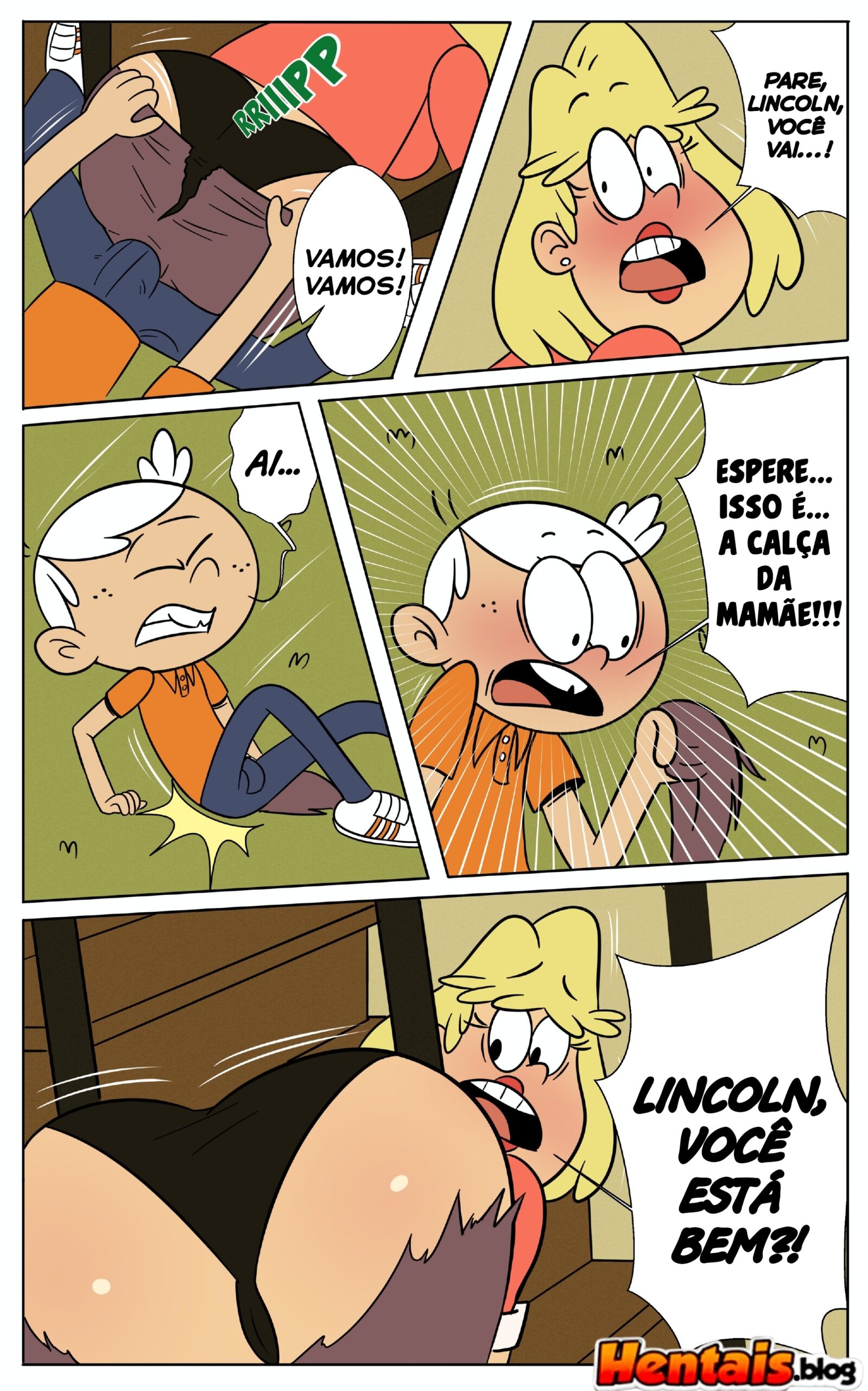 The Loud House Erótico: Rita Em Uma Enrascada - Página 6
