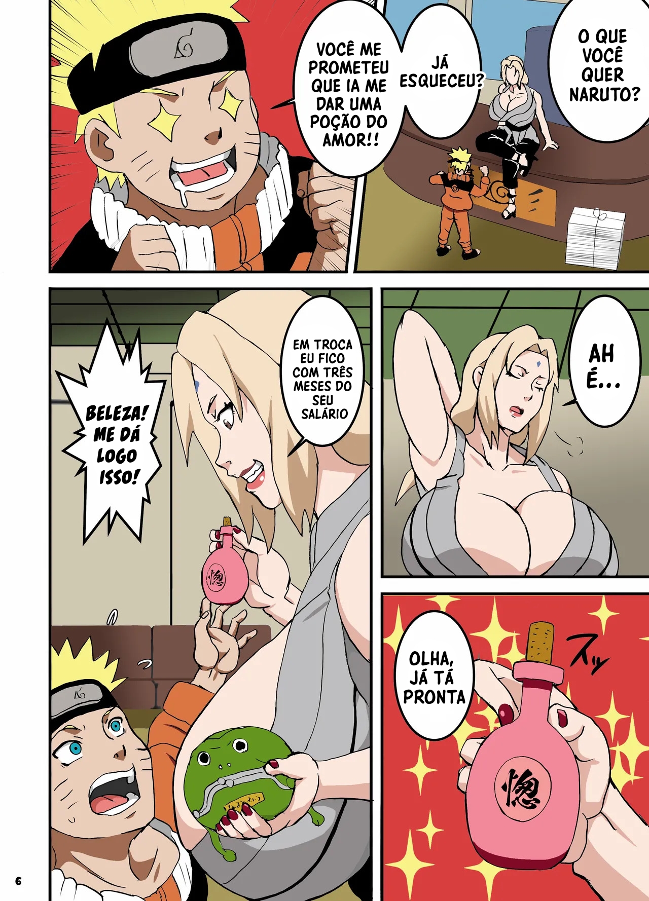 Naruto: Porção do Amor de Tsunade - Página 6