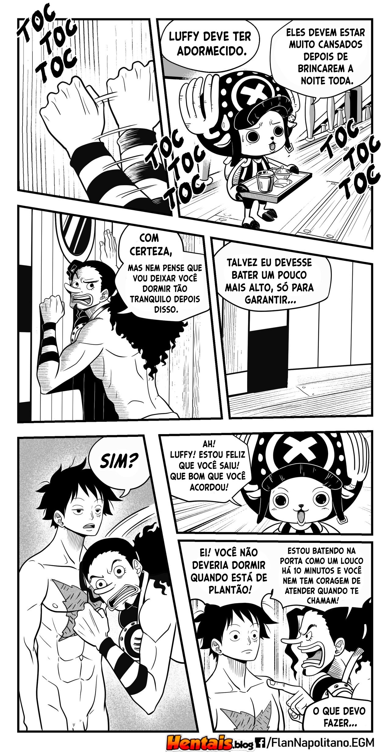 One Piece HQ Hentai: Flan Napolitan Cap.04 - Página 6