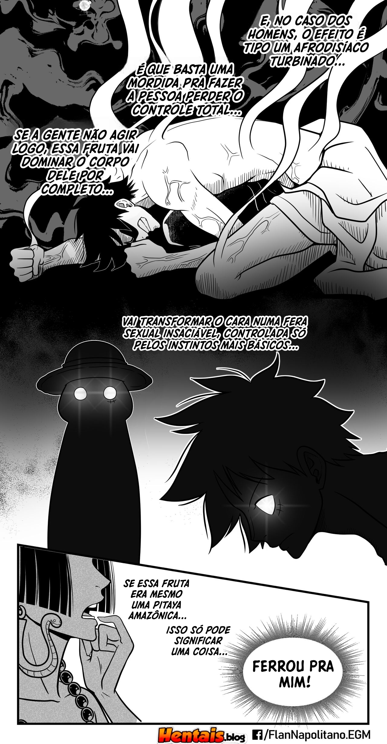 One Piece Porno: Especial Hancock x Luffy VL.02 - Página 6