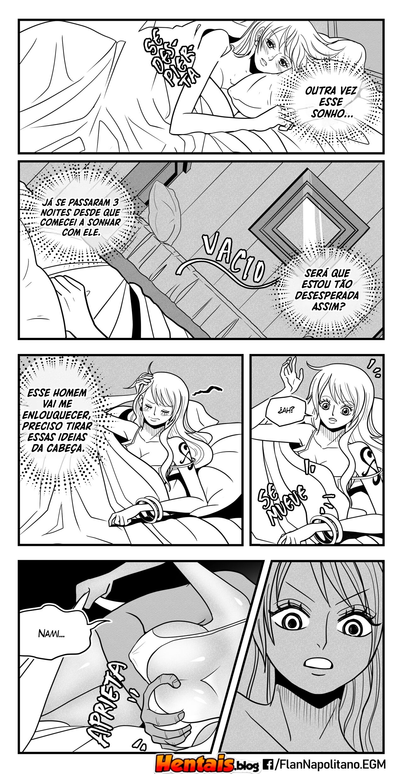 One Piece HQ Hentai: Flan Napolitan Cap.06 - Página 6