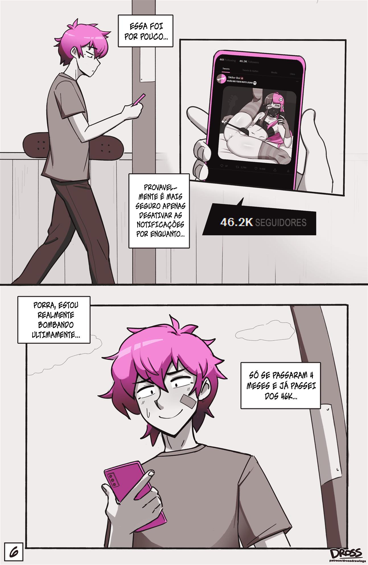 Skatista Crossdresser 2 - Página 6