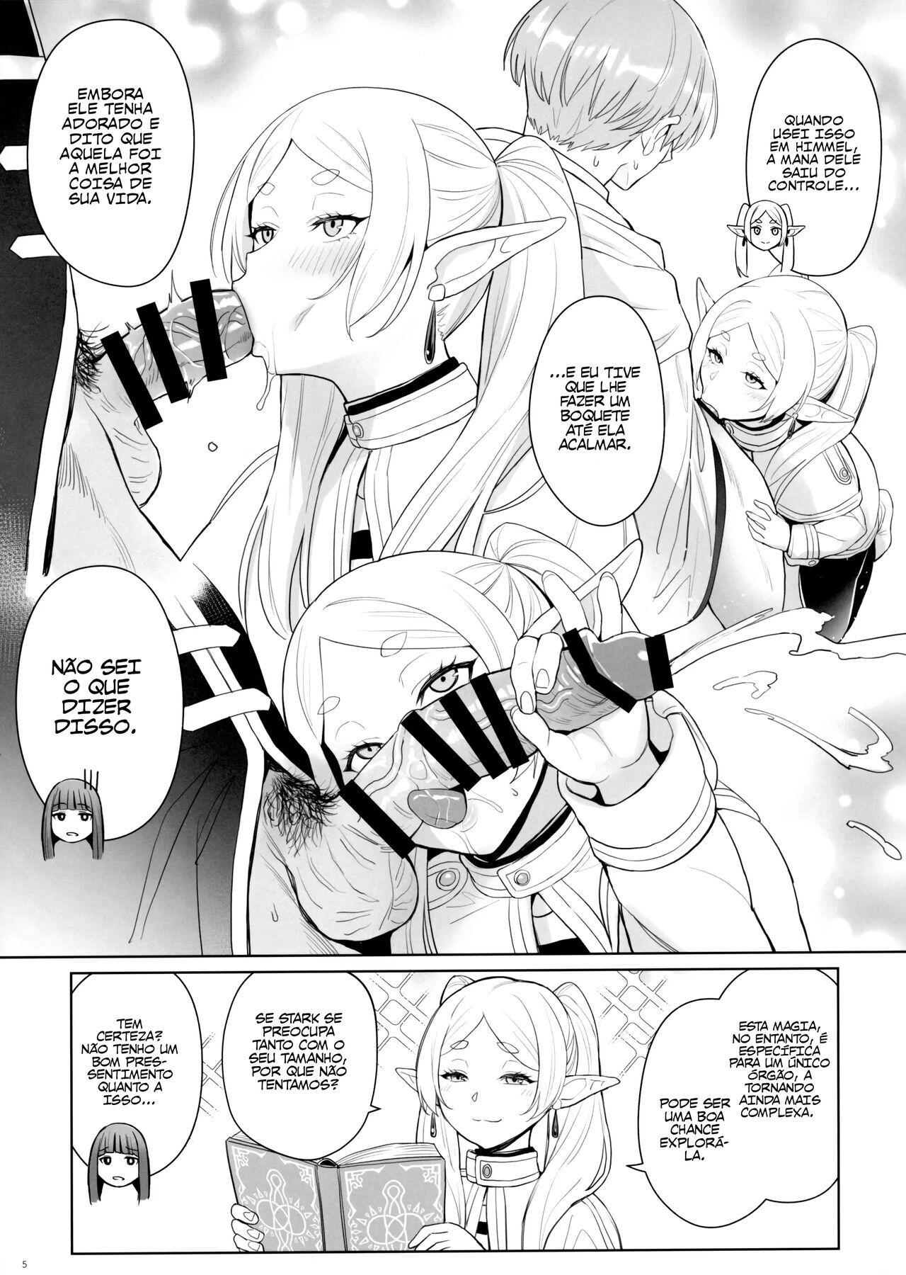 Sousou No Frieren Porno: Magia Para Aumentar o Pênis - Página 6