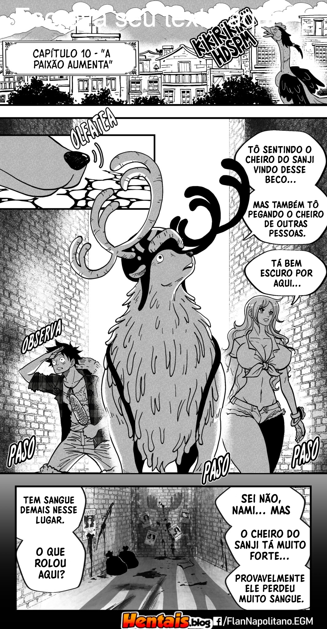 One Piece HQ Hentai: Flan Napolitan Cap.10 - Página 6