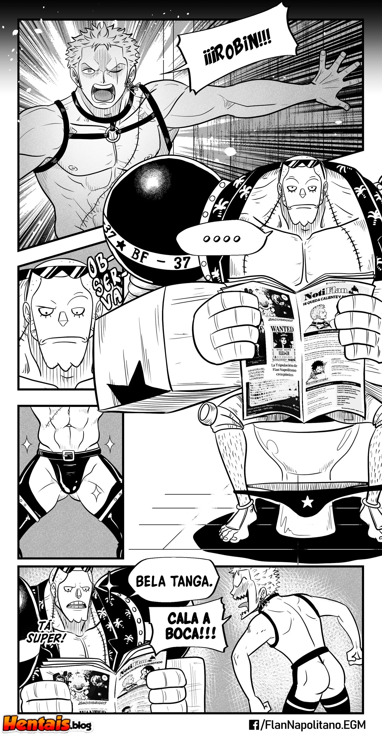 One Piece HQ Hentai: Flan Napolitan Cap.08 - Página 6