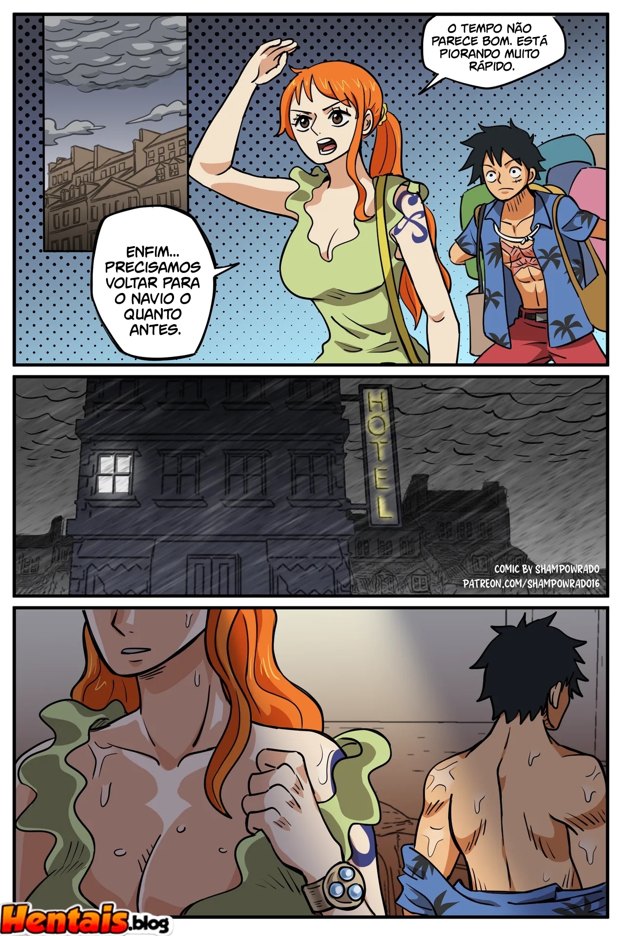 One Piece Porno: Descoberta Luffy x Nami - Página 6