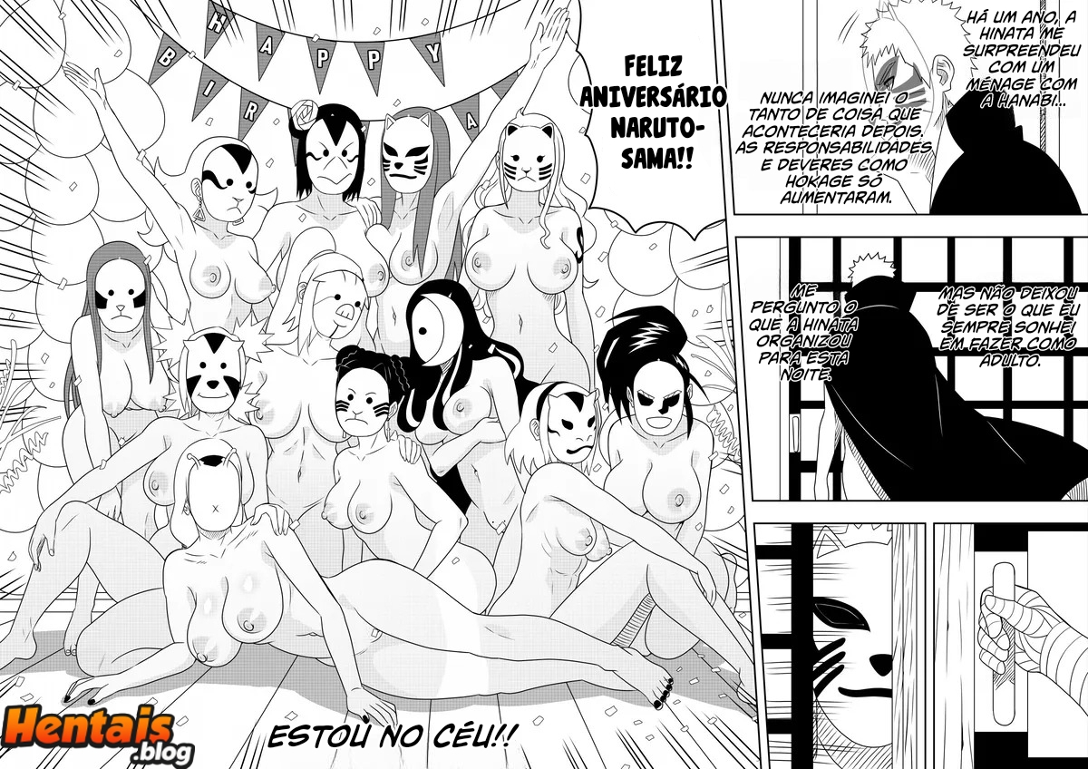 Naruto HQs Adultas: O Dever Do Hokage - Página 6