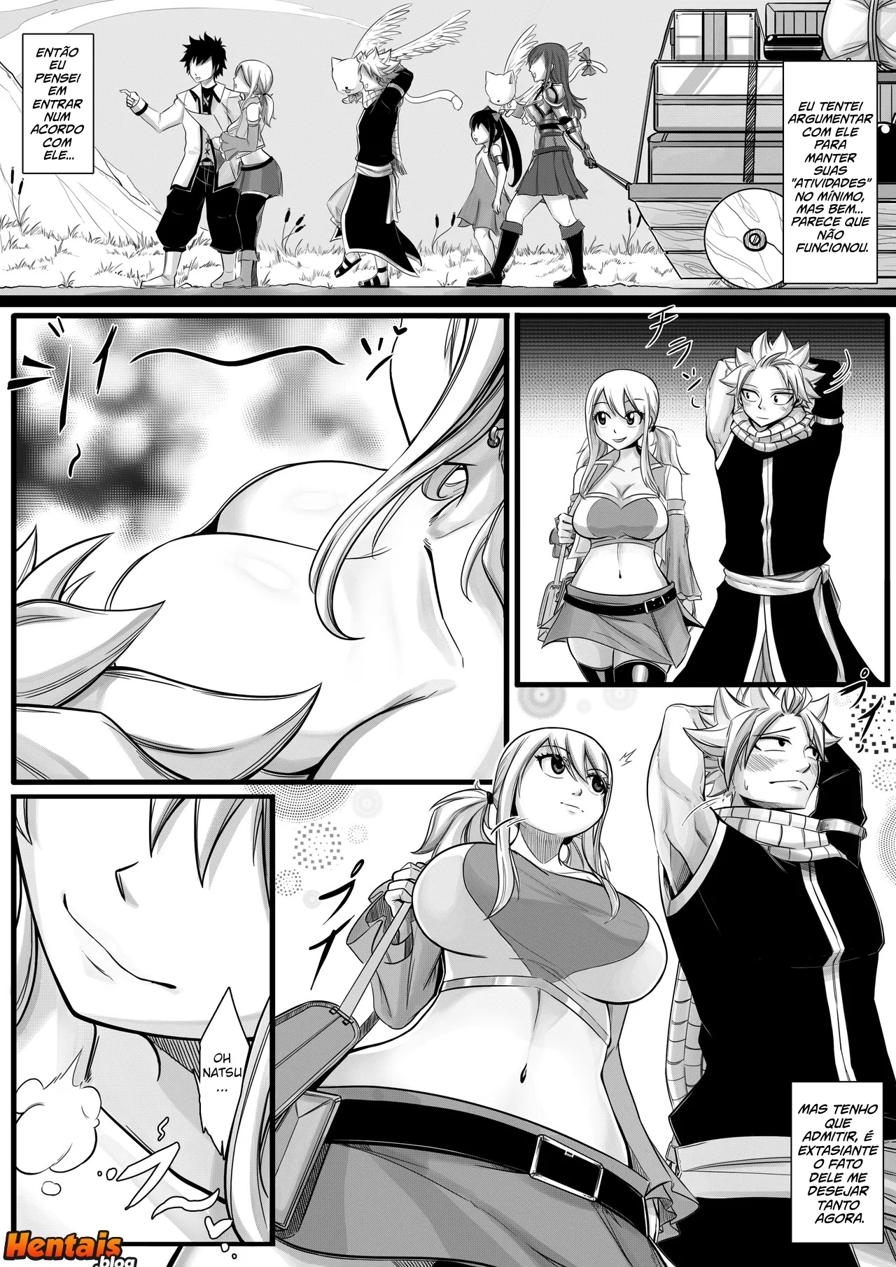 Fairy Tail Hentai: Calor de fada Cap.02 - Página 6