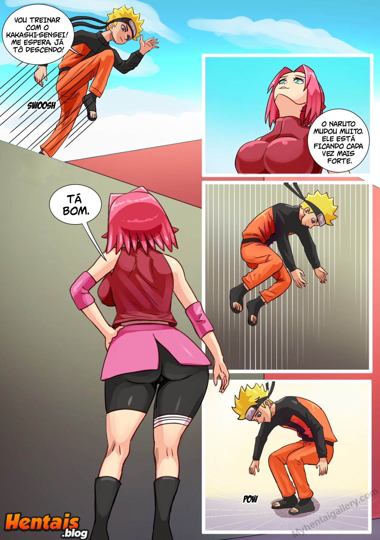 Naruto HQ Porno: Sakura e Naruto - Página 6