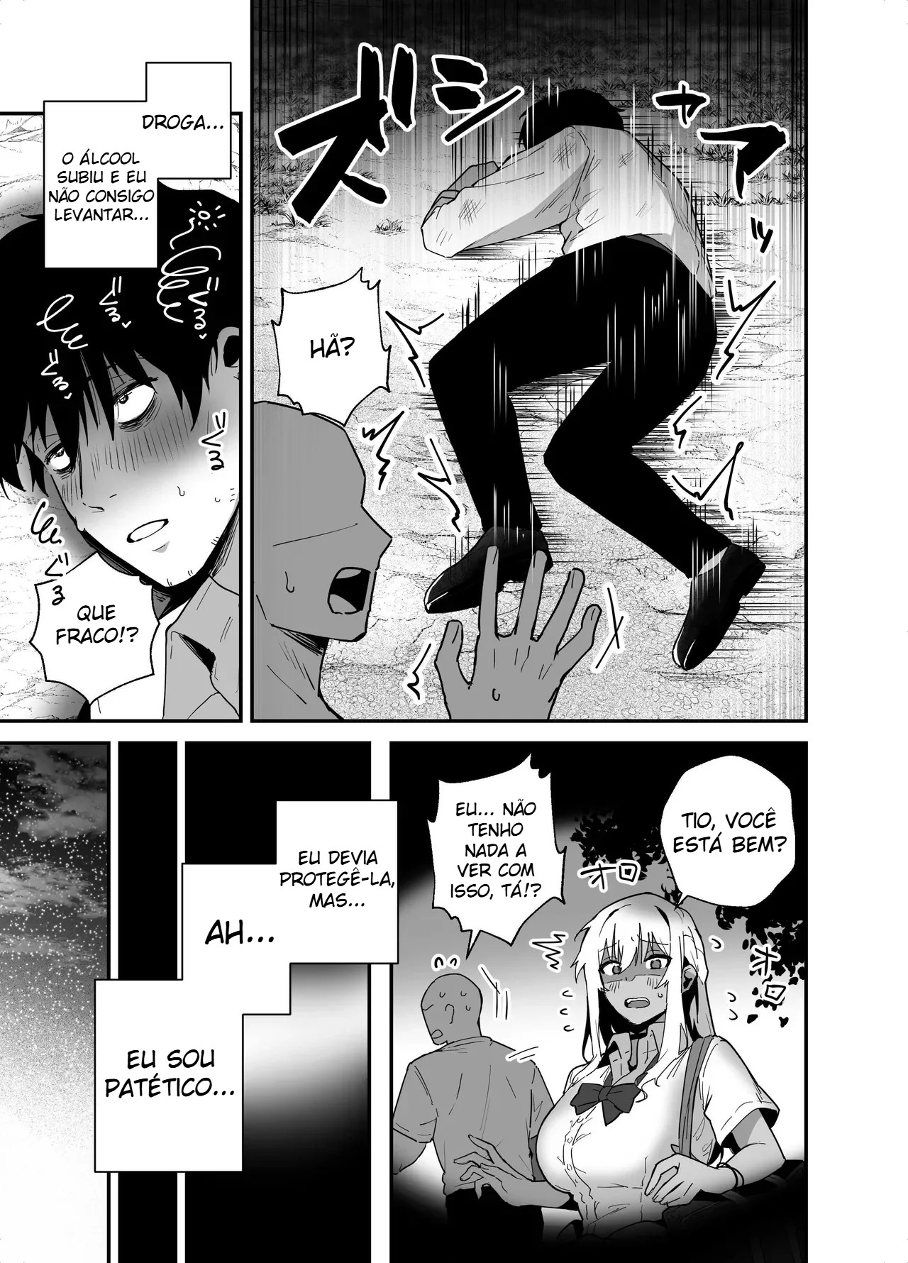 Retribuição da Gyaru: O Trabalhador Que Salvou Uma Gyaru Peituda de Um Rebelde E Acabou Tendo Um Romance Puro Com Ela - Página 6