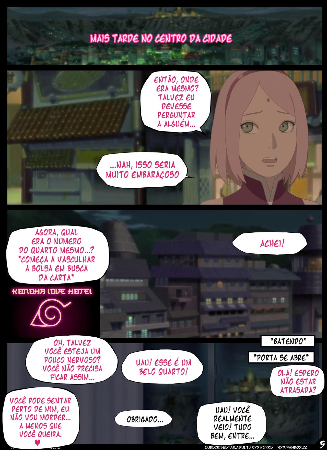 Passando o dia dos namorados com a Sakura - Página 6