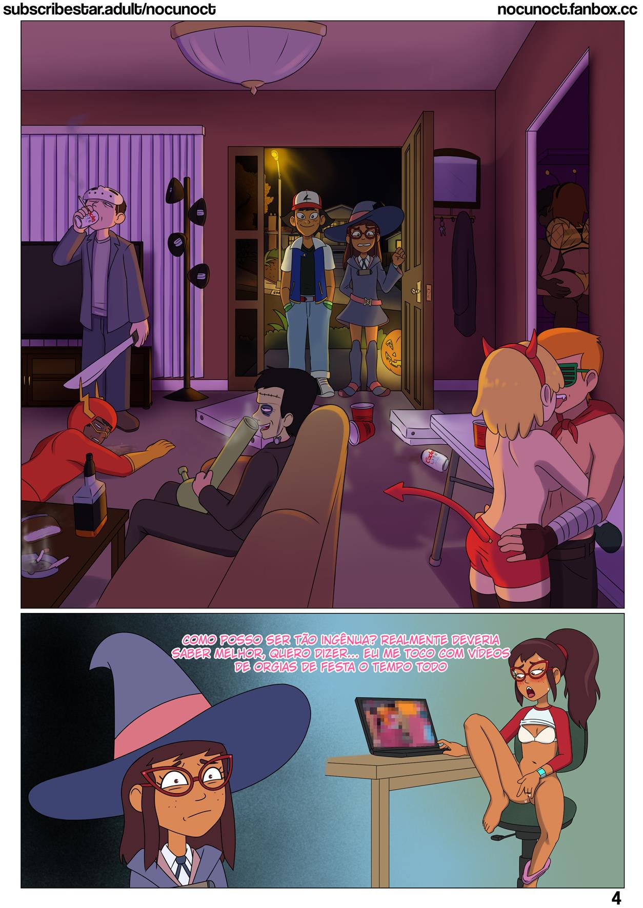 O Halloween Safado da Hailey - Página 6